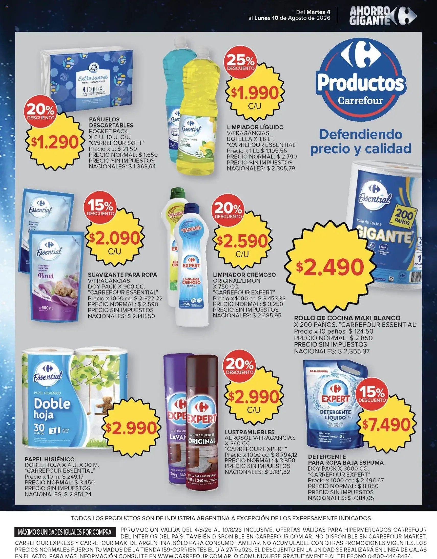 Carrefour ofertas - folleto válido desde 04/08/2026 página 19 de 55