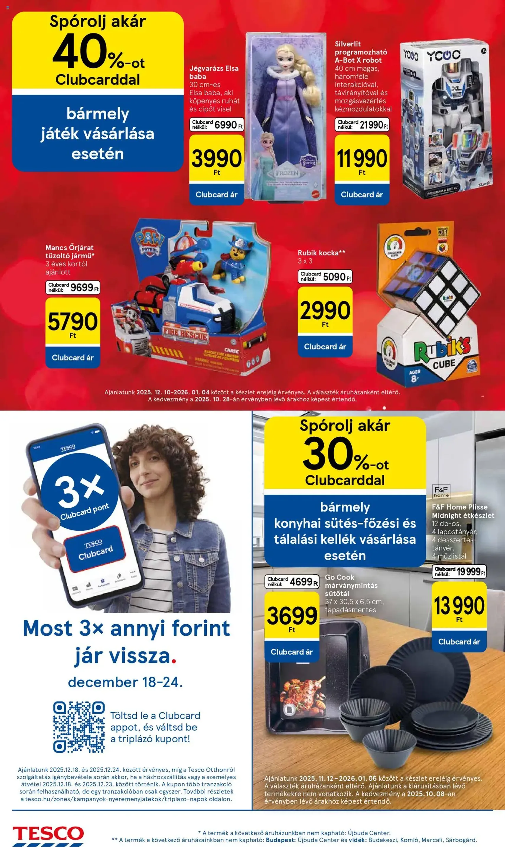 Tesco Hipermarket - Akciós újság - 2025.12.18. érvényes szórólap 16 oldal 34 oldalból