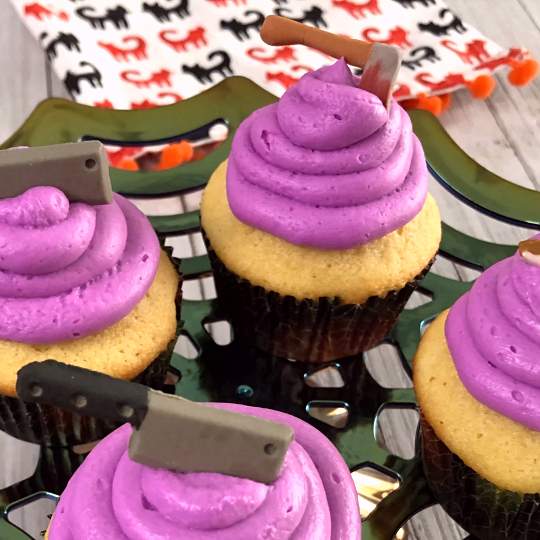 Anteprima ricetta Halloween cupcakes