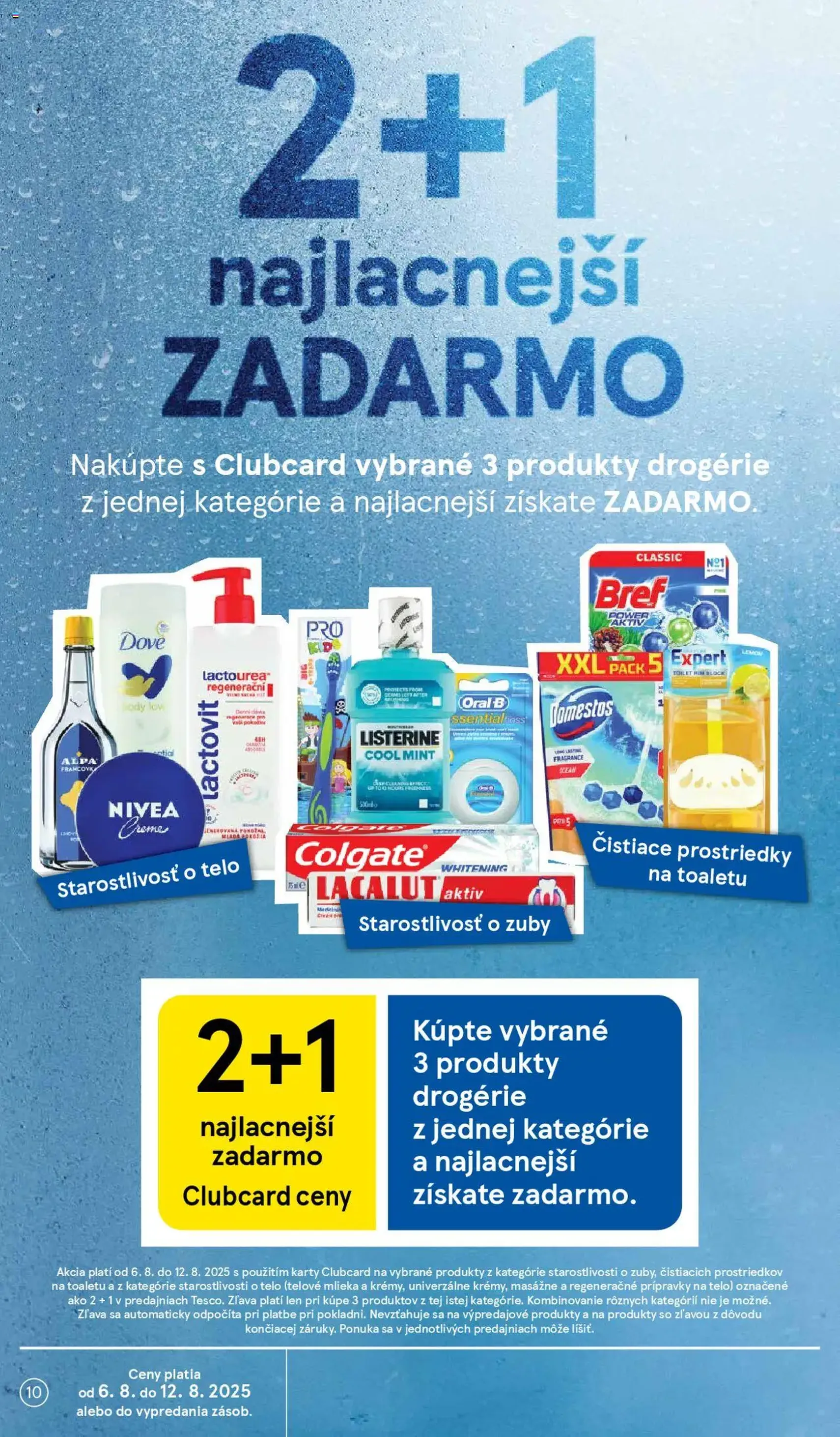 Tesco Hypermarket - leták - platný leták od 06.08.2025 strana 10 z 41 Tesco Hypermarket - leták - platný leták od 06.08.2025 strana 10 z 41