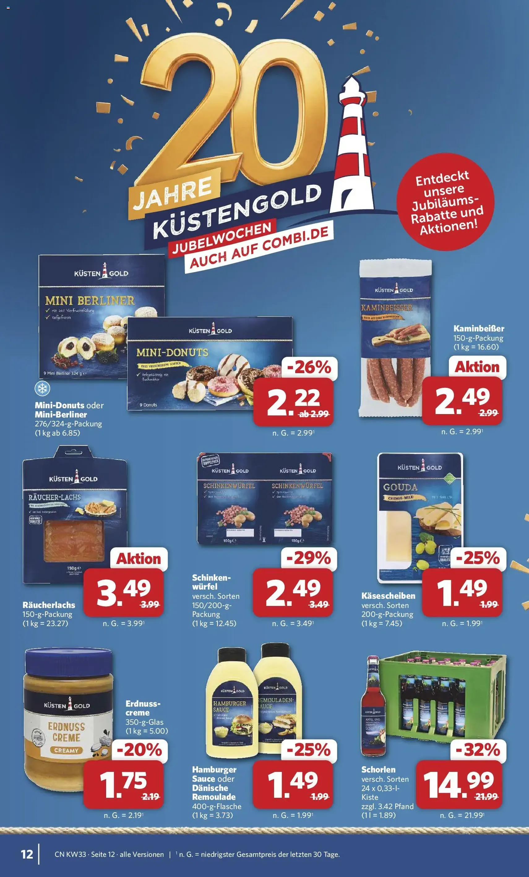 Combi Prospekt - Gültiger Prospekt ab 10.08.2026, Seite 14 von insgesamt 38