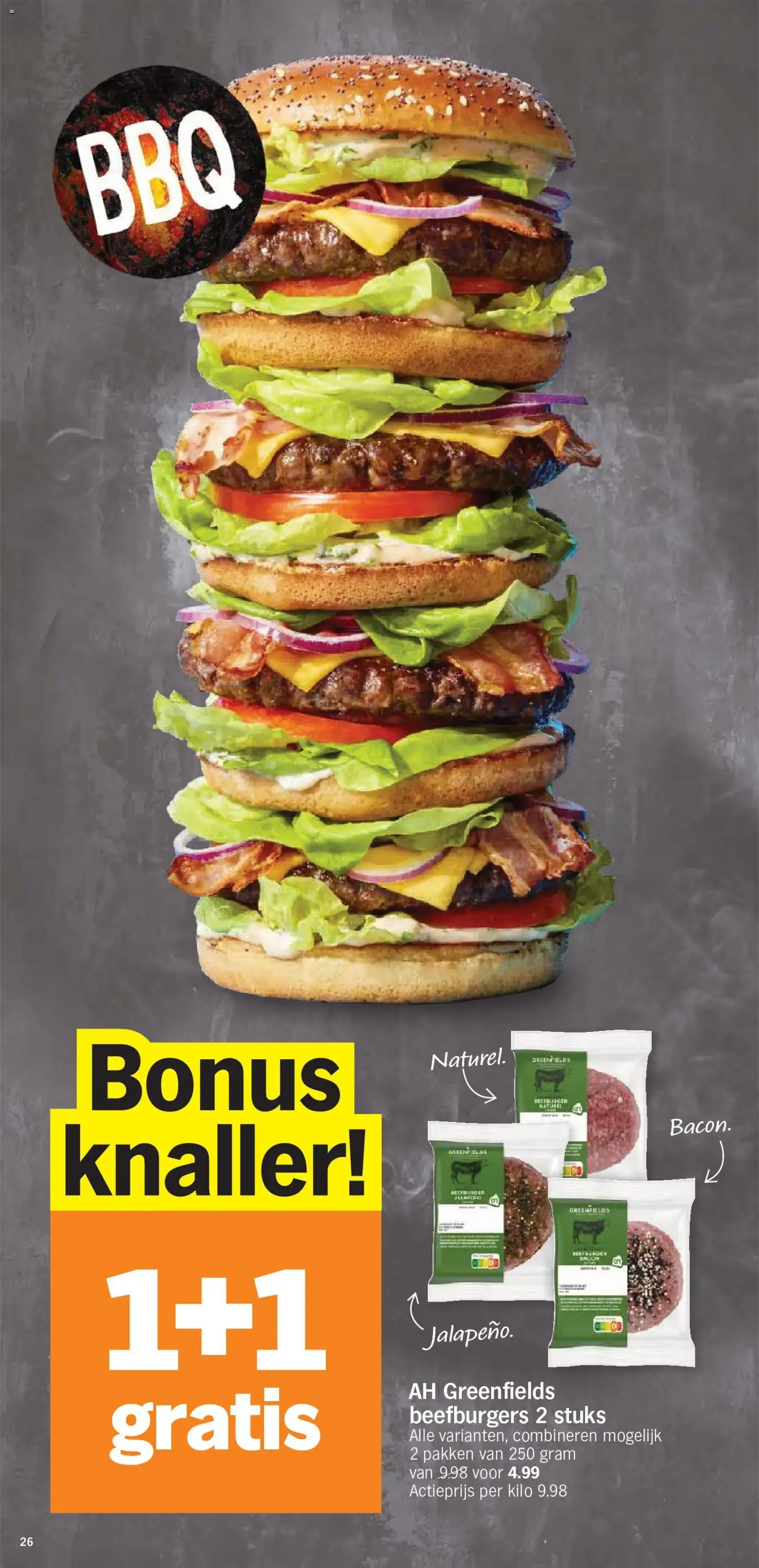Albert Heijn Folder week / de la semaine 23 - geldige folder vanaf 01/06/2026 pagina 26 van 34