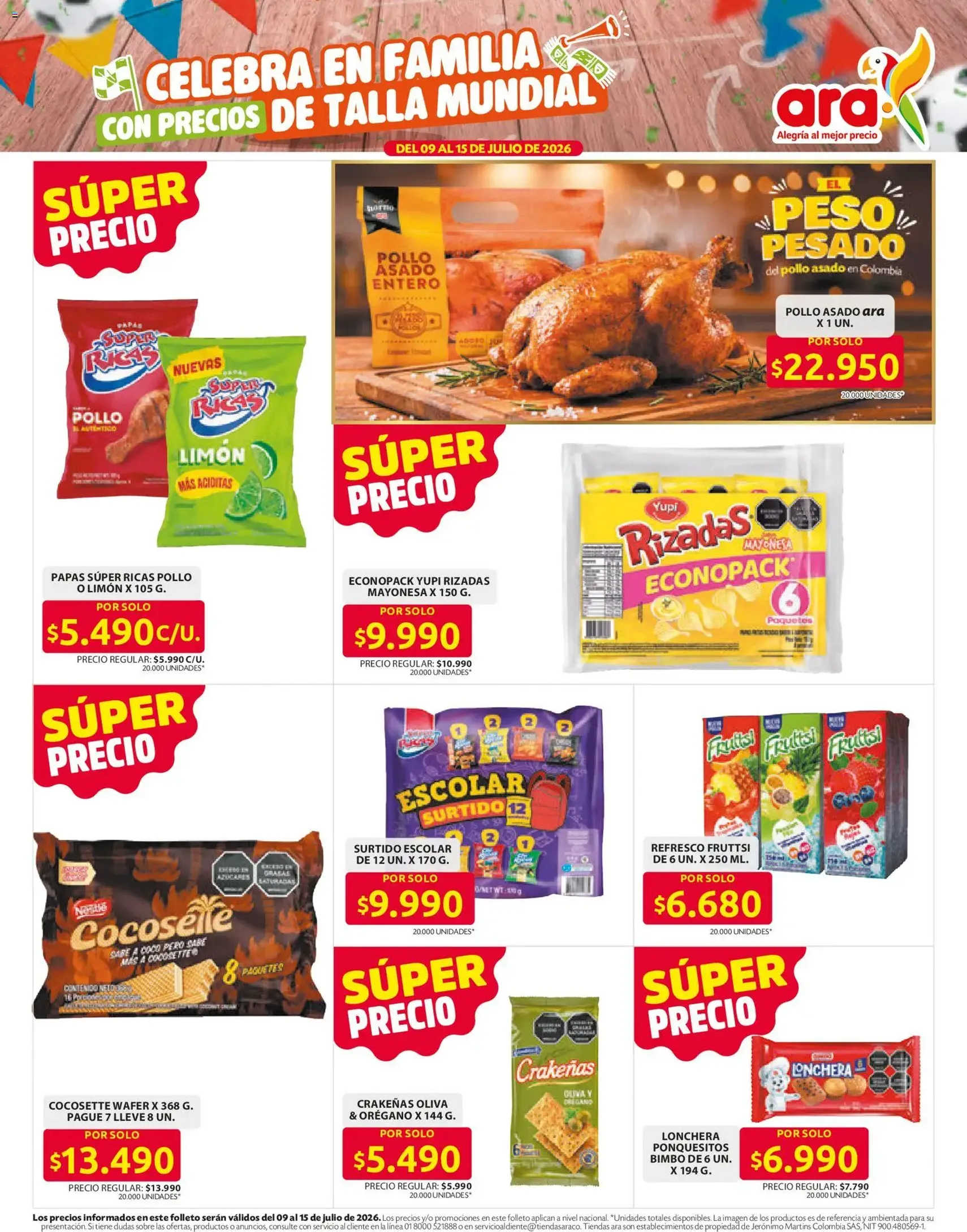 Ara catálogo Ahorra con precios bajos y ofertas - folleto válido desde 09/07/2026 página 10 de 16