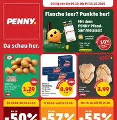 Penny Markt Flugblatt - Prospekt Vorschau gültig ab 09.10.2025