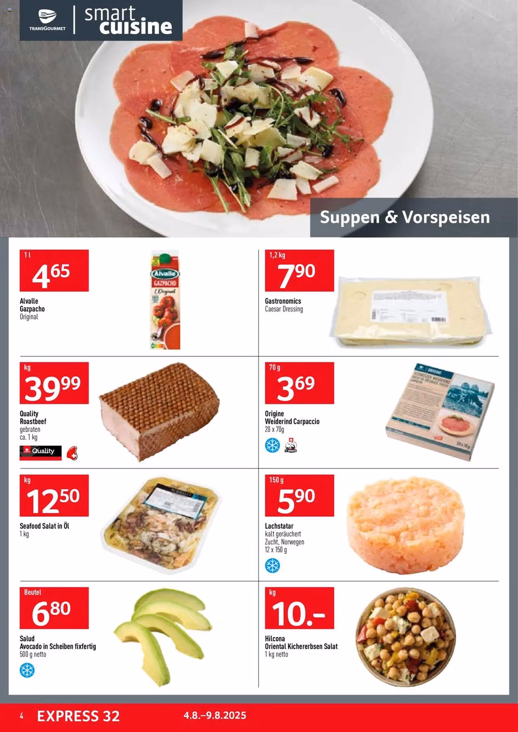 Prodega Aktionen - Gültiger Prospekt ab 04.08.2025, Seite 4 von insgesamt 40 Prodega Aktionen - Gültiger Prospekt ab 04.08.2025, Seite 4 von insgesamt 40
