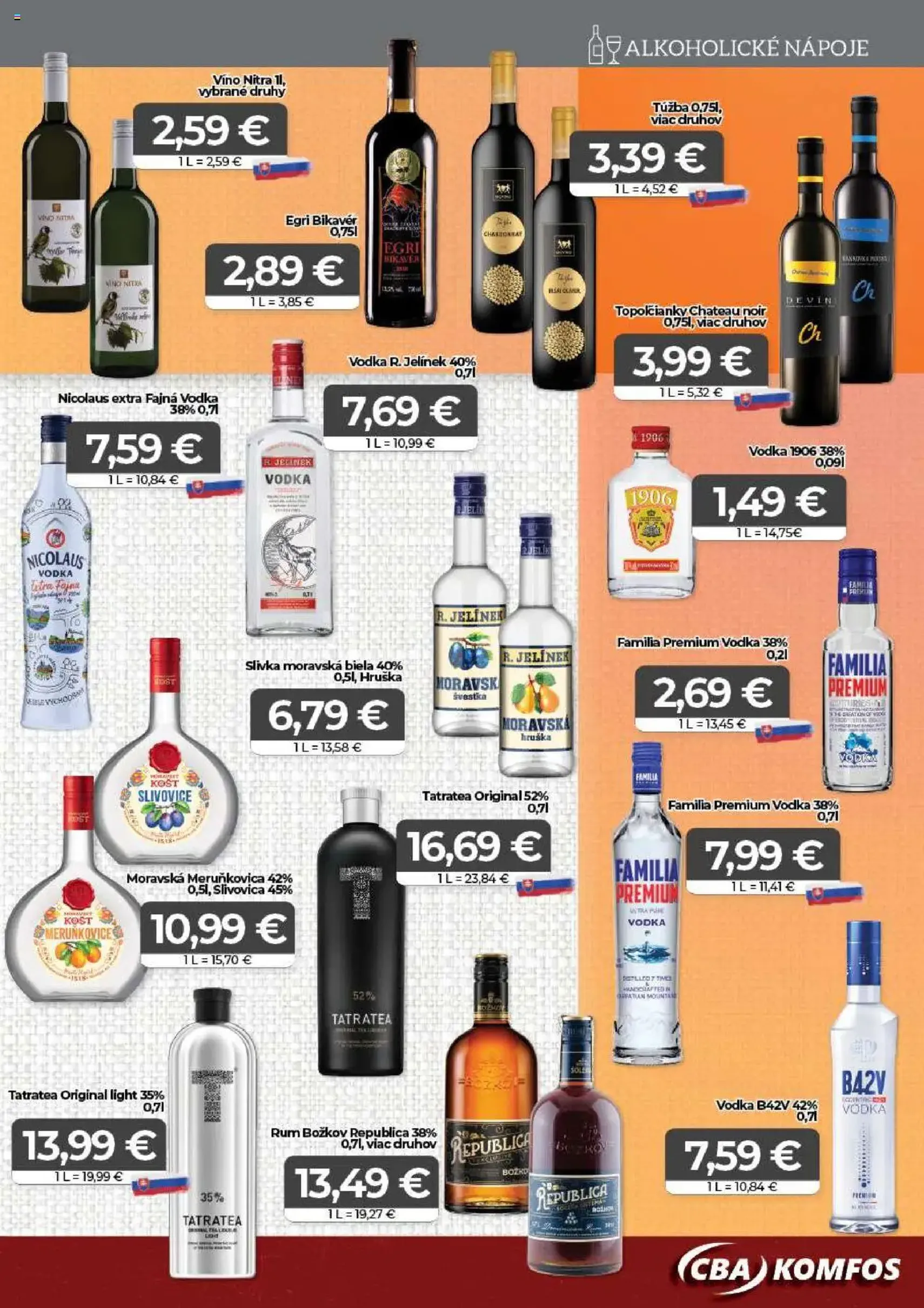 CBA Komfos leták - platný leták od 18.07.2025 strana 13 z 16 CBA Komfos leták - platný leták od 18.07.2025 strana 13 z 16