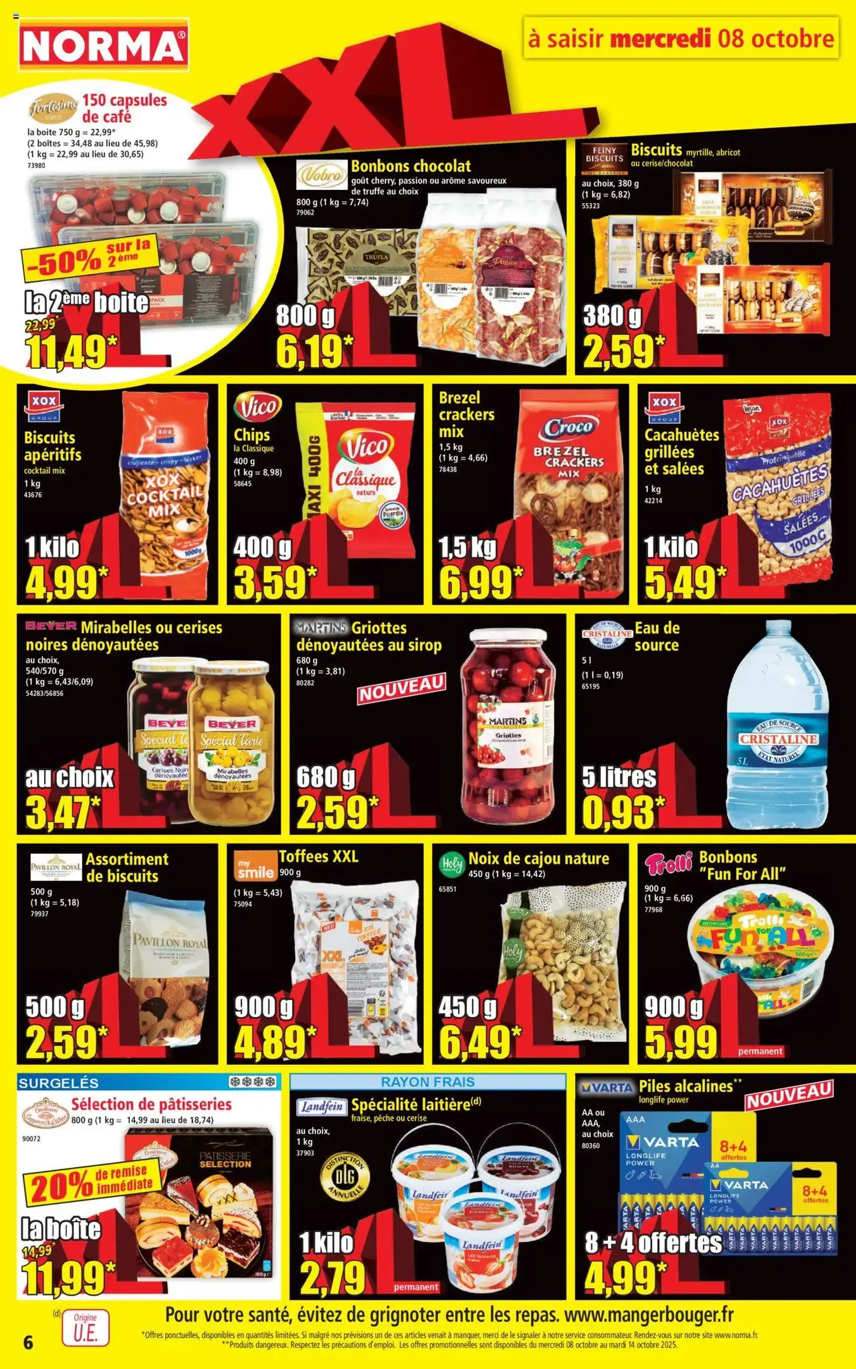 Norma catalogue - brochure valable à partir du 08/10/2025, page 6 sur 14