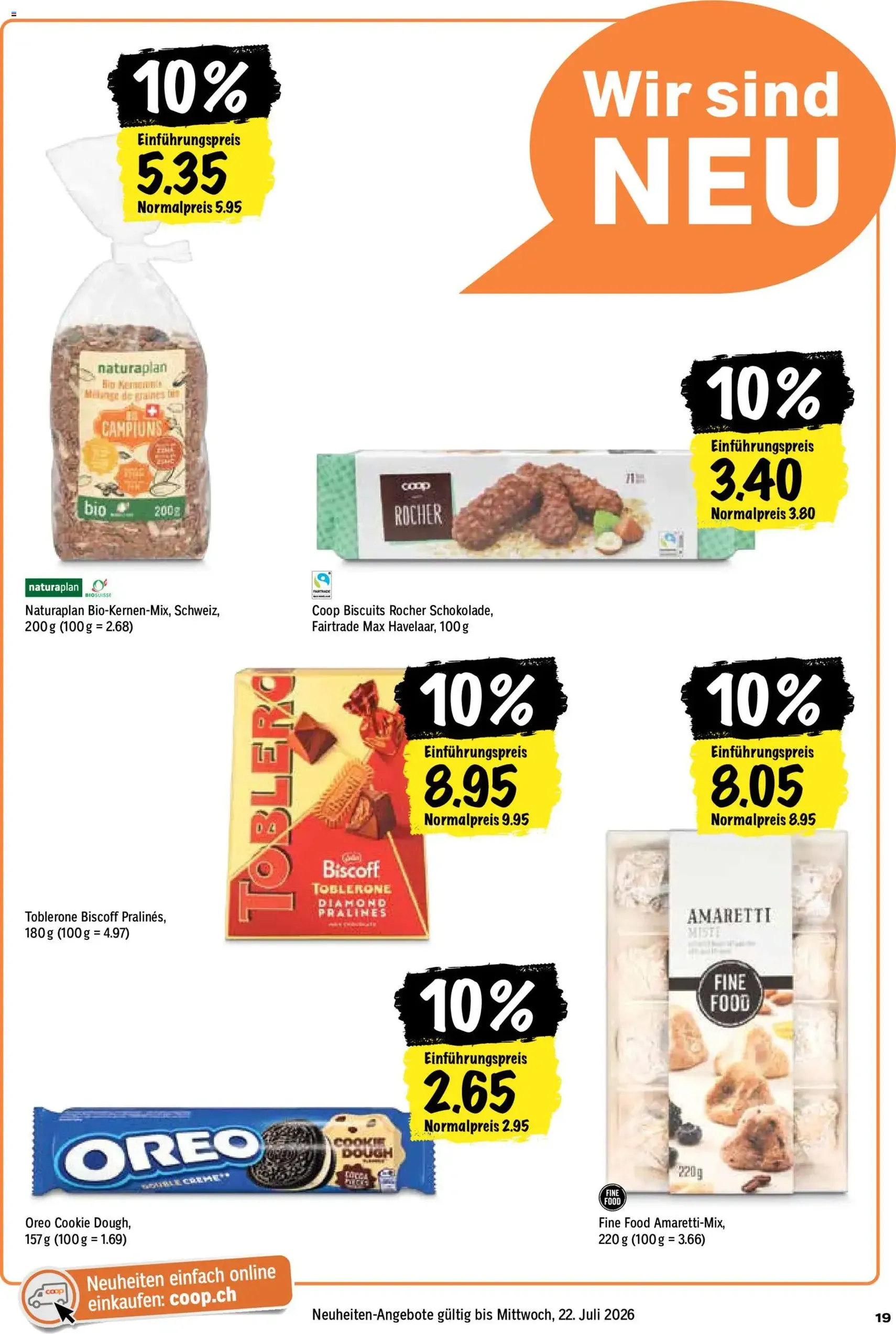 Coop aktionen - Gültiger Prospekt ab 09.07.2026, Seite 19 von insgesamt 24