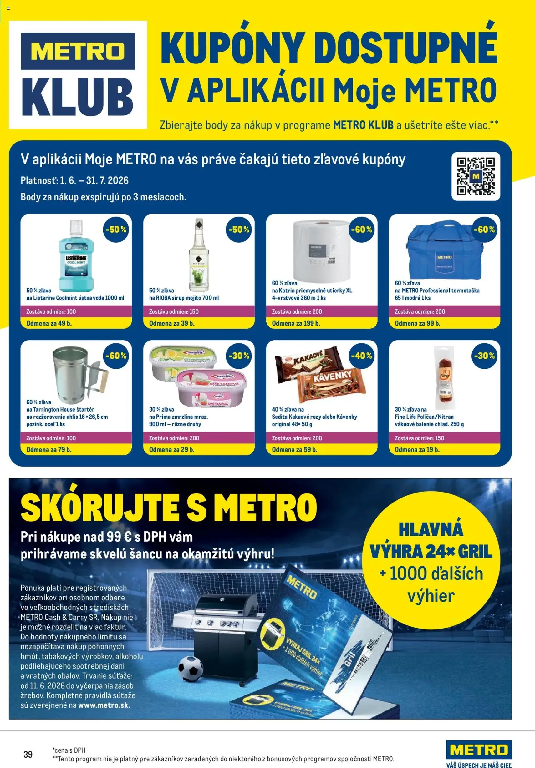 Metro leták - platný leták od 17.06.2026 strana 39 z 40