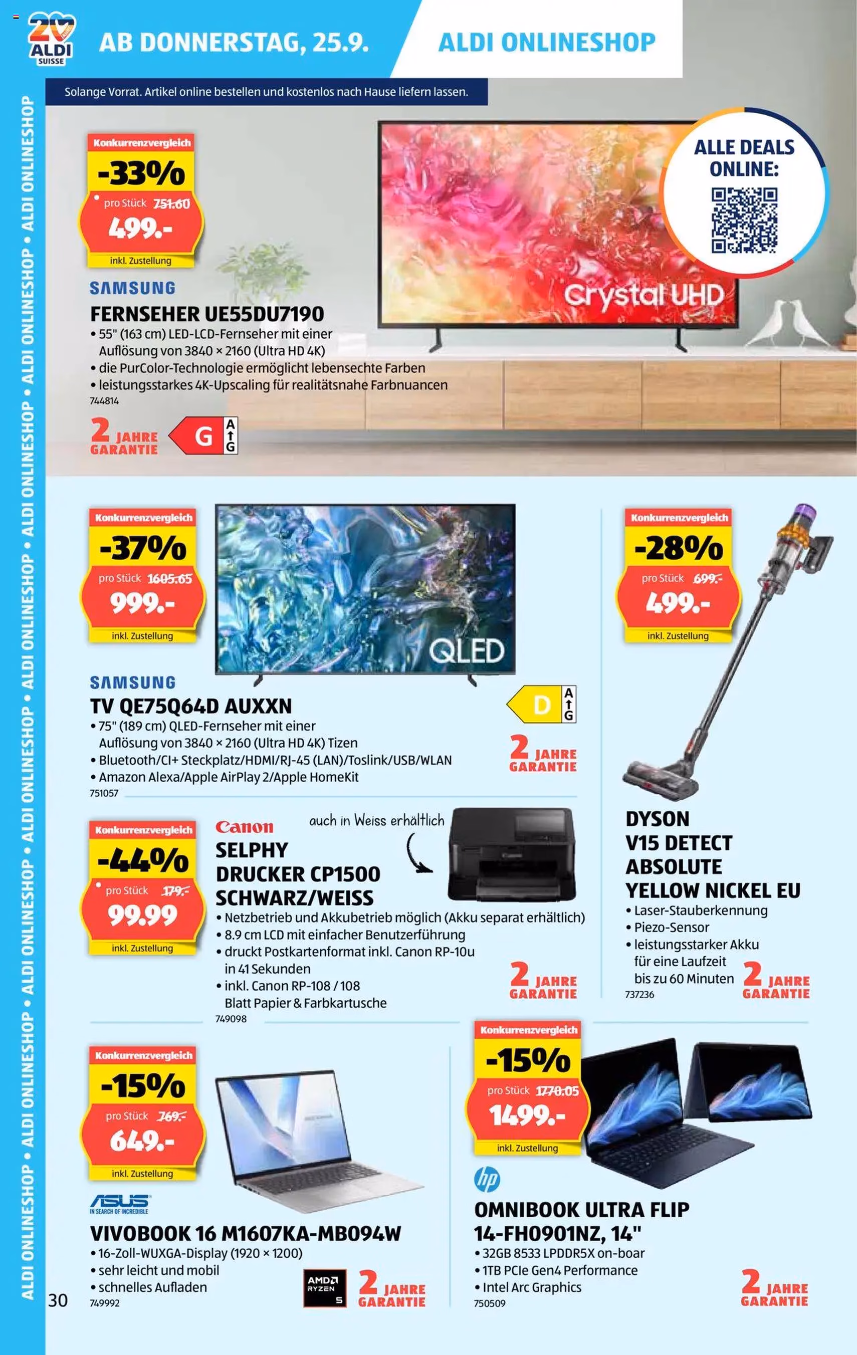 Aldi Aktionen - Gültiger Prospekt ab 25.09.2025, Seite 31 von insgesamt 32 Aldi Aktionen - Gültiger Prospekt ab 25.09.2025, Seite 31 von insgesamt 32