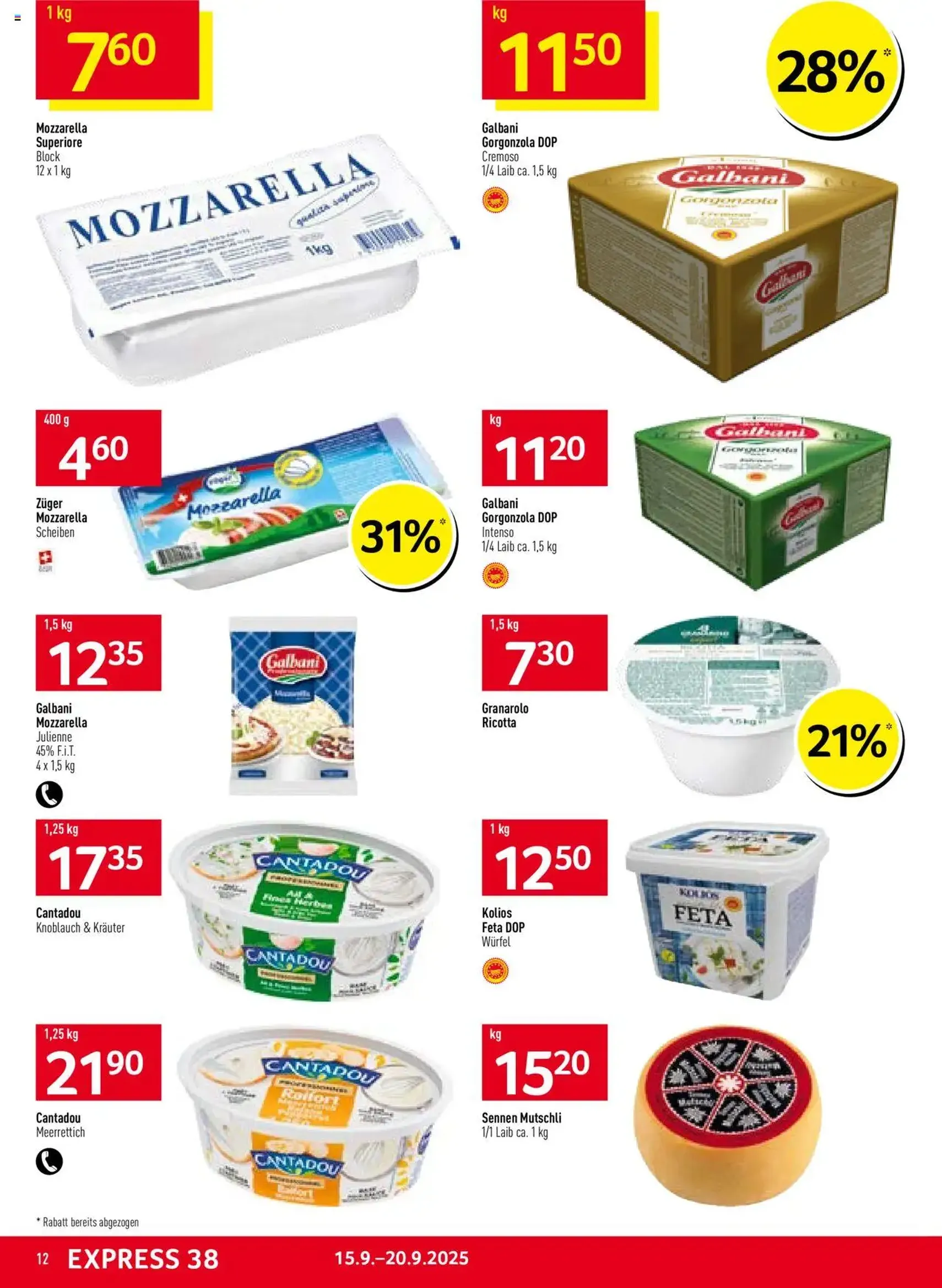 Prodega Aktionen - Gültiger Prospekt ab 15.09.2025, Seite 12 von insgesamt 36