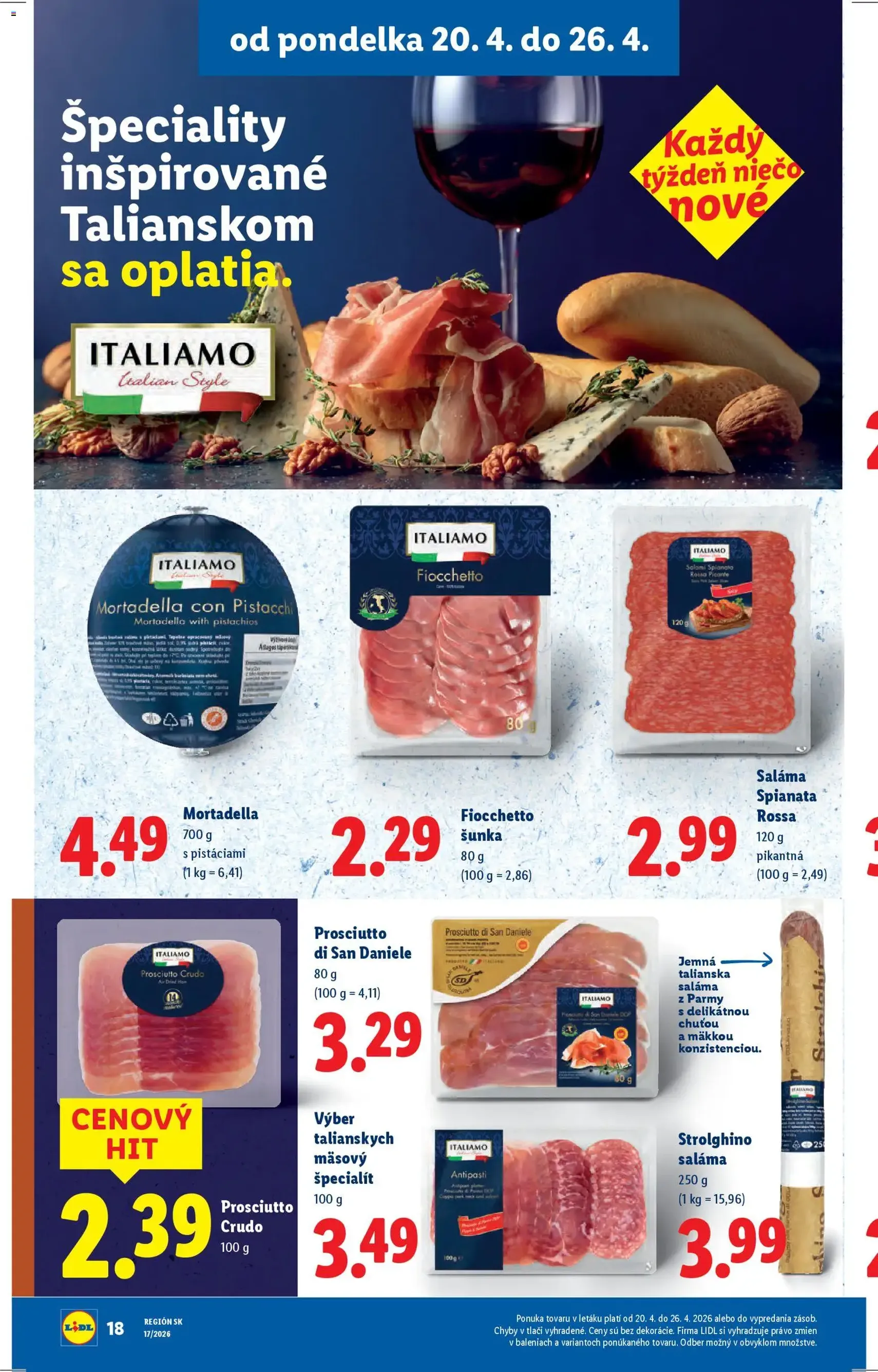 Lidl leták - platný leták od 20.04.2026 strana 18 z 99
