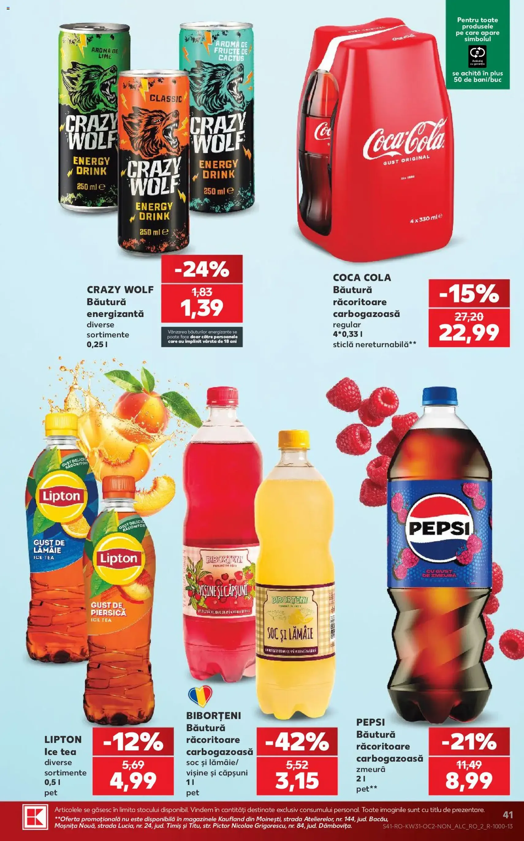 Kaufland RO akciós újság - 2026.07.29. érvényes szórólap 41 oldal 64 oldalból