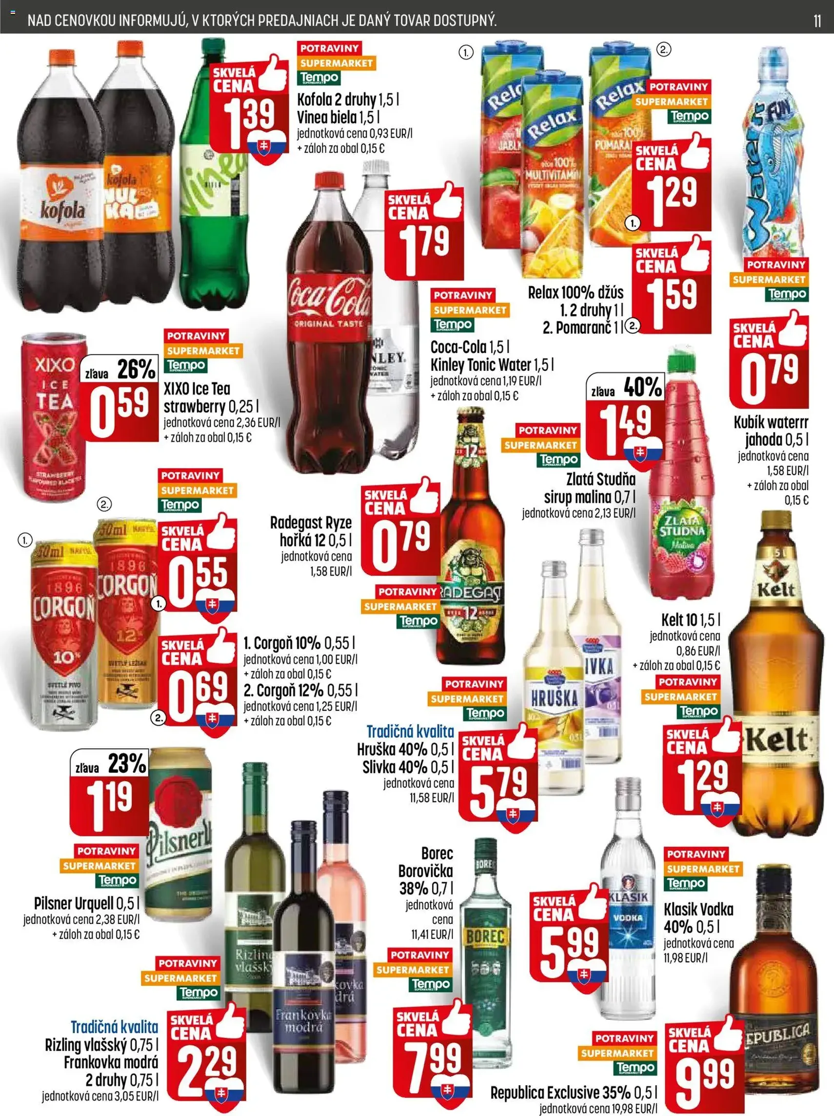 COOP Jednota leták - platný leták od 07.05.2026 strana 11 z 28