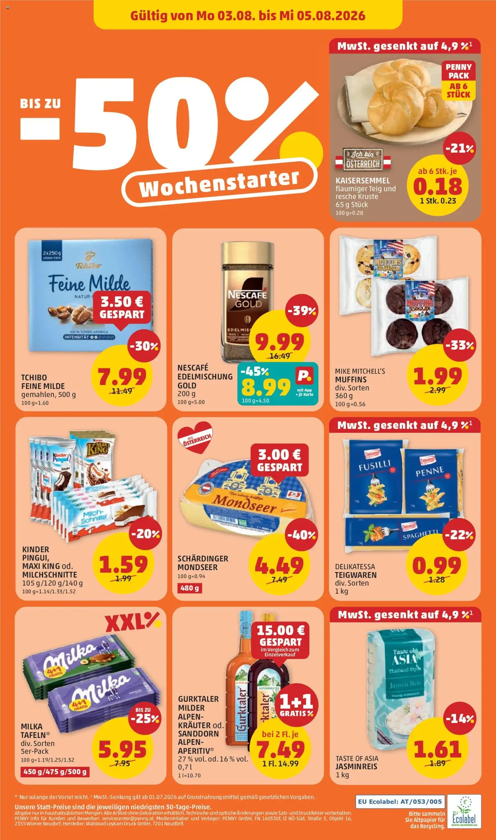 Penny Markt Flugblatt - Gültiger Prospekt ab 30.07.2026, Seite 24 von insgesamt 28