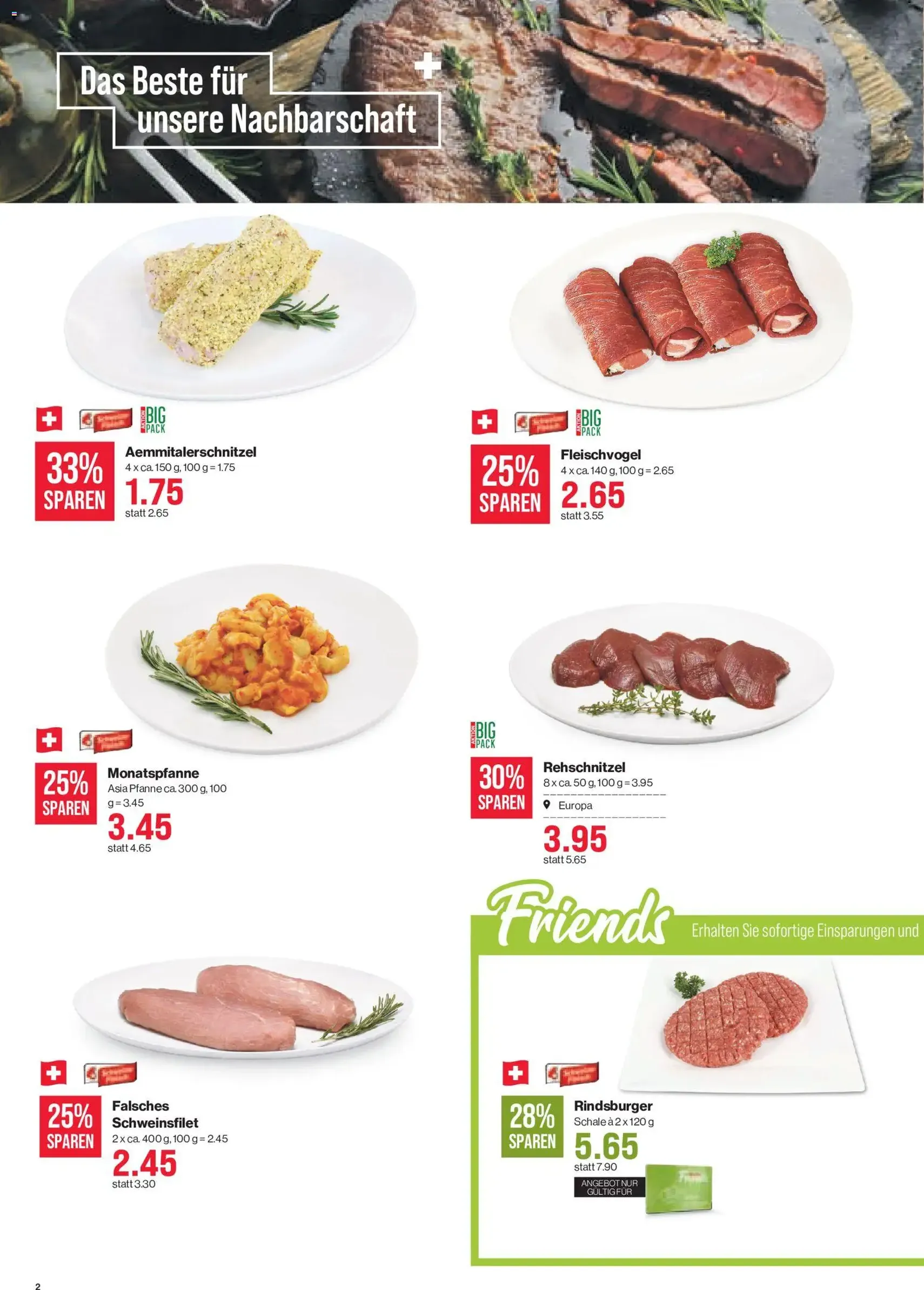 SPAR aktionen - Gültiger Prospekt ab 03.09.2026, Seite 2 von insgesamt 17