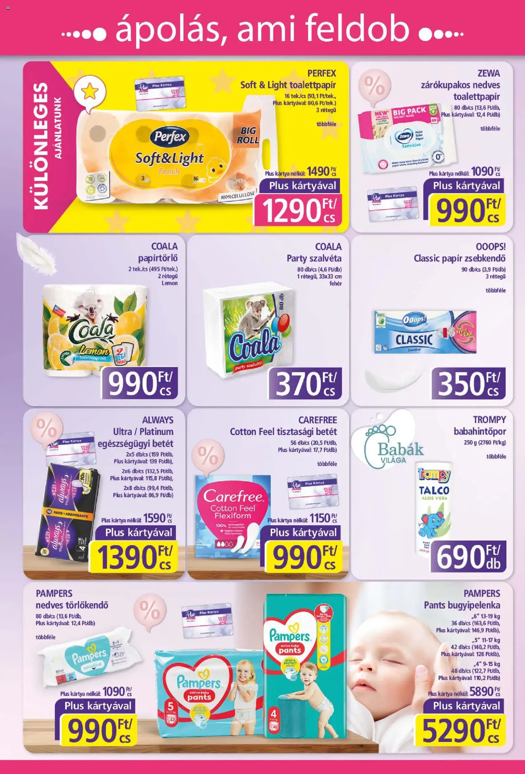 Plus Market Akciós újság - 2026.02.19. érvényes szórólap 4 oldal 8 oldalból