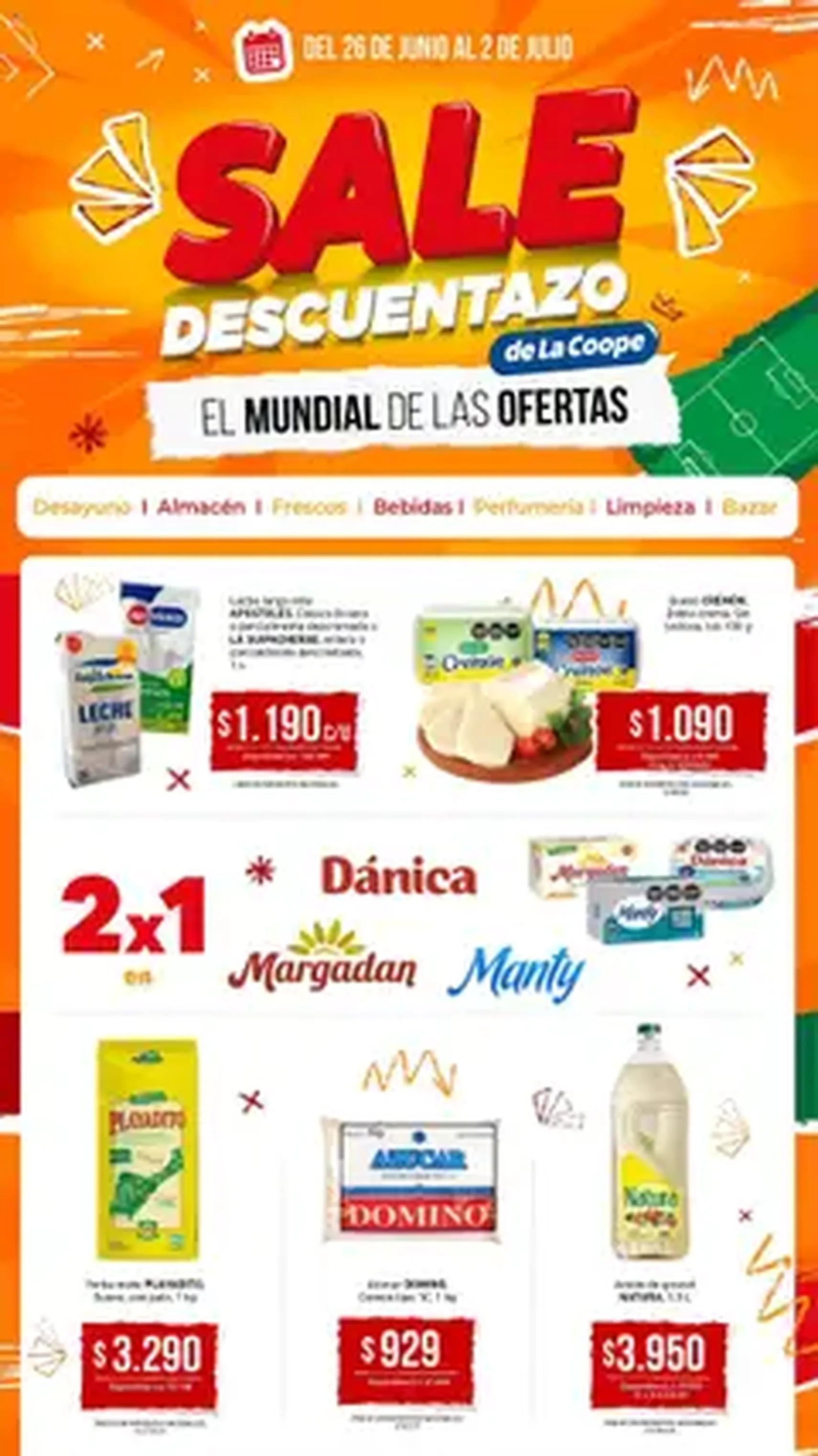 Cooperativa Obrera Sale descuentazo - folleto válido desde 26/06/2025 página 1 de 1