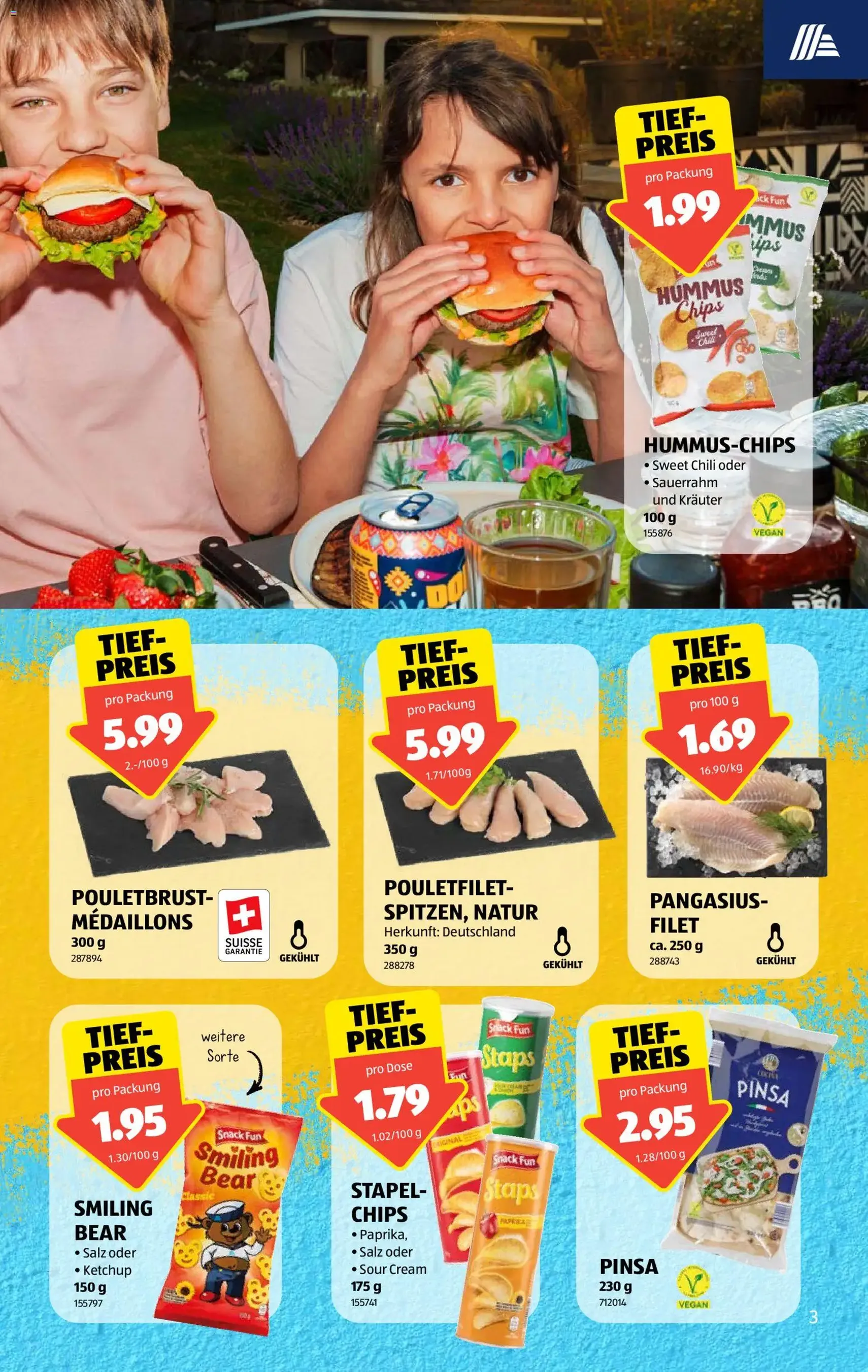 Aldi aktionen - Gültiger Prospekt ab 18.06.2026, Seite 3 von insgesamt 44