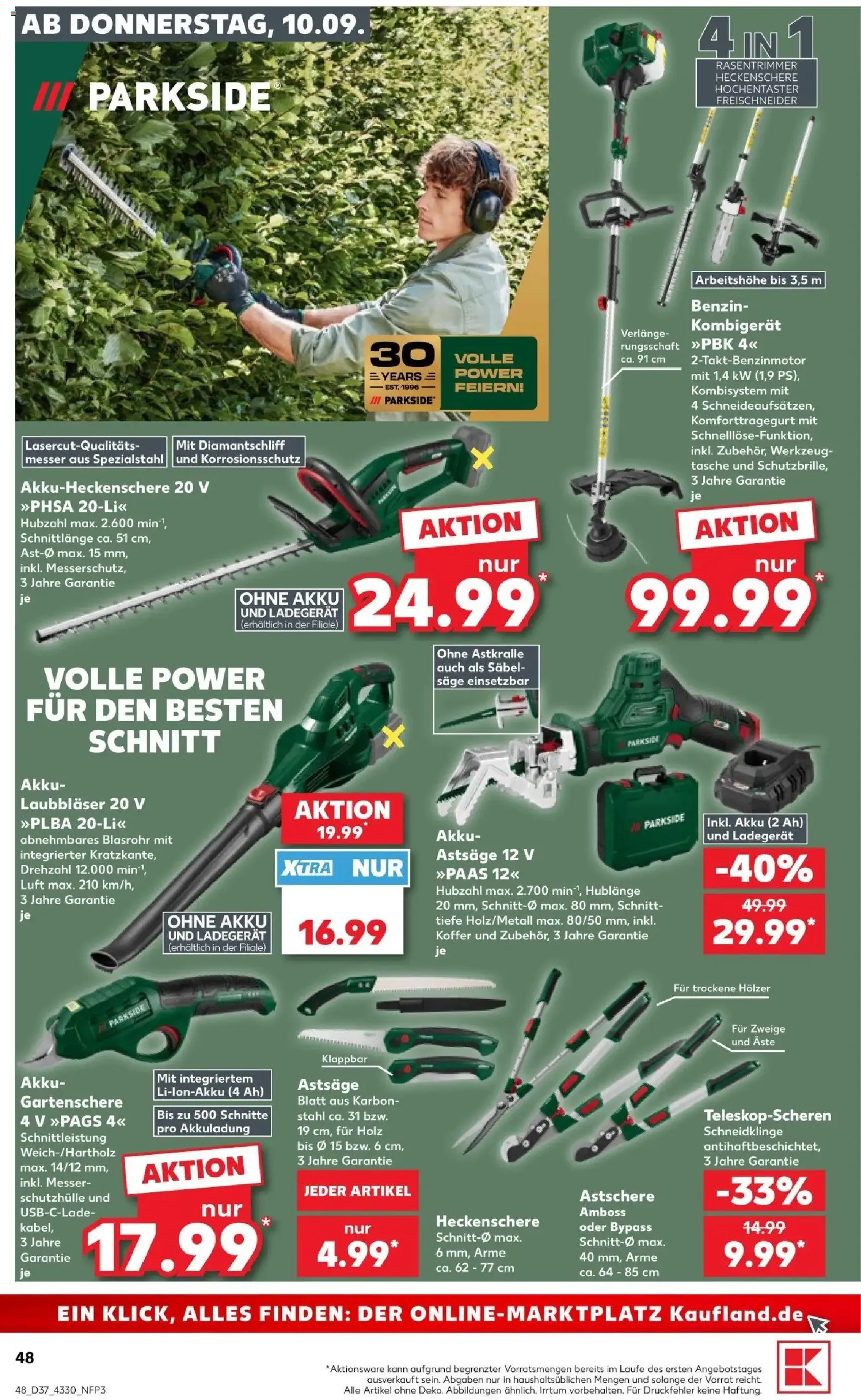 Kaufland Prospekt - Gültiger Prospekt ab 10.09.2026, Seite 48 von insgesamt 66