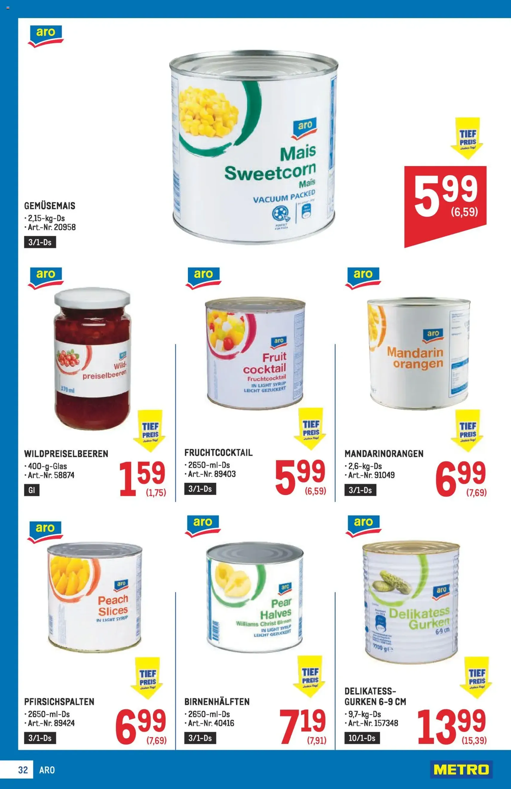 Metro Profi - Gültiger Prospekt ab 08.01.2026, Seite 32 von insgesamt 64