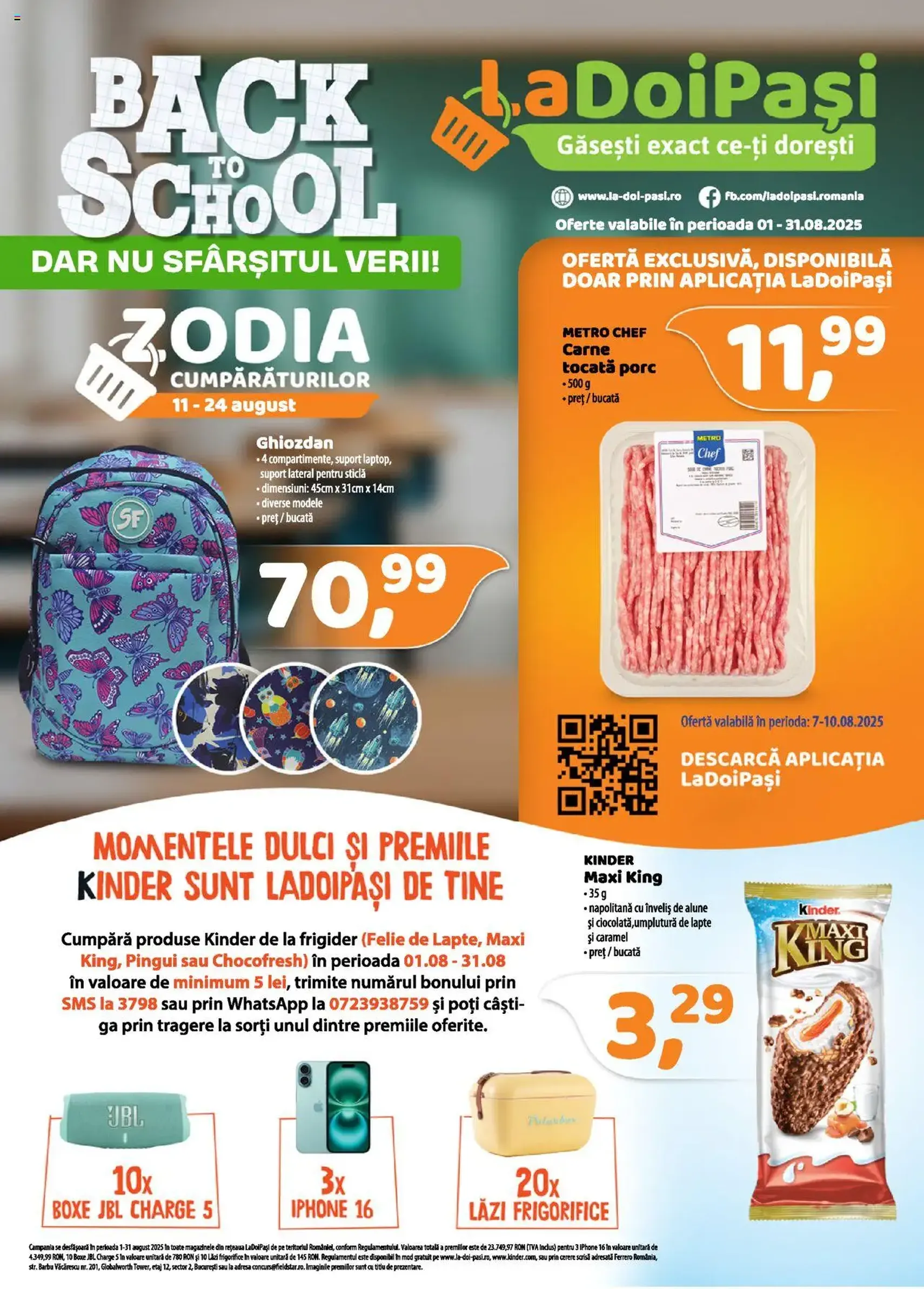 Catalog LaDoiPași - cataloage valabile începând cu 01.08.2025 pagina 1 din 24 Catalog LaDoiPași - cataloage valabile începând cu 01.08.2025 pagina 1 din 24