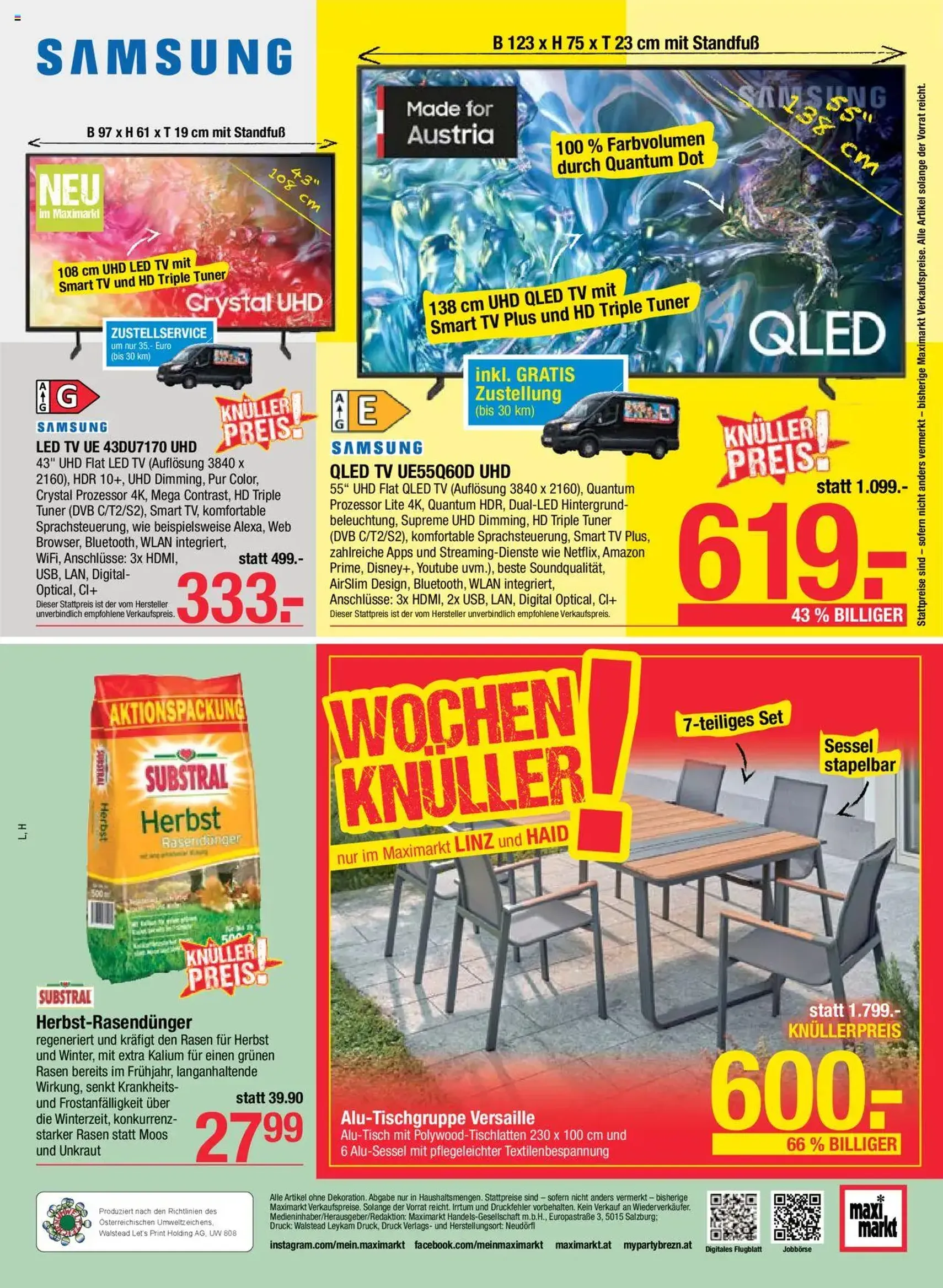 Maximarkt Flugblatt - Gültiger Prospekt ab 28.07.2025, Seite 20 von insgesamt 20 Maximarkt Flugblatt - Gültiger Prospekt ab 28.07.2025, Seite 20 von insgesamt 20
