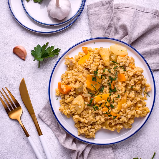 Anteprima ricetta Bulgur con verdure
