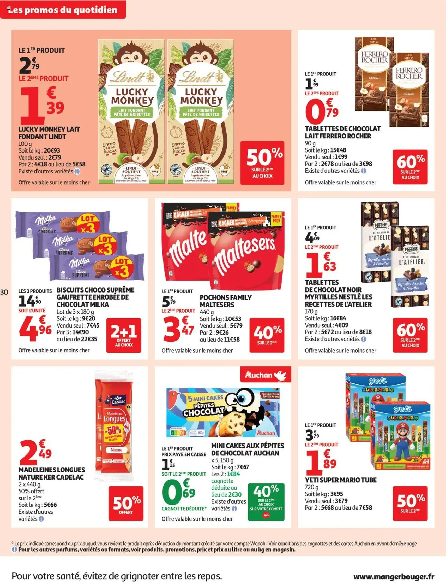 Auchan prospectus - brochure valable à partir du 09/09/2025, page 30 sur 60 Auchan prospectus - brochure valable à partir du 09/09/2025, page 30 sur 60