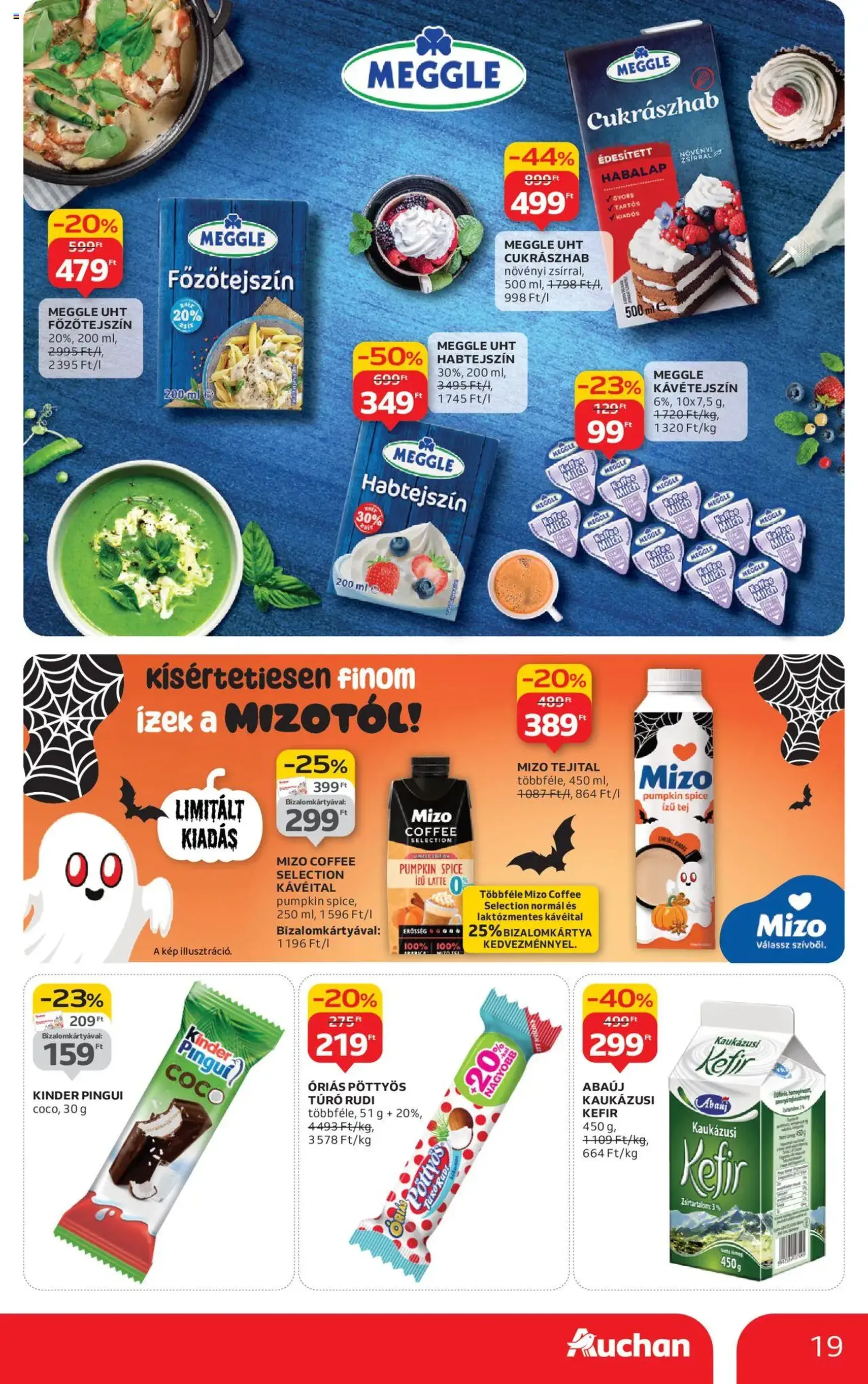 Auchan Akciós újság - 2025.10.24. érvényes szórólap 19 oldal 52 oldalból Auchan Akciós újság - 2025.10.24. érvényes szórólap 19 oldal 52 oldalból