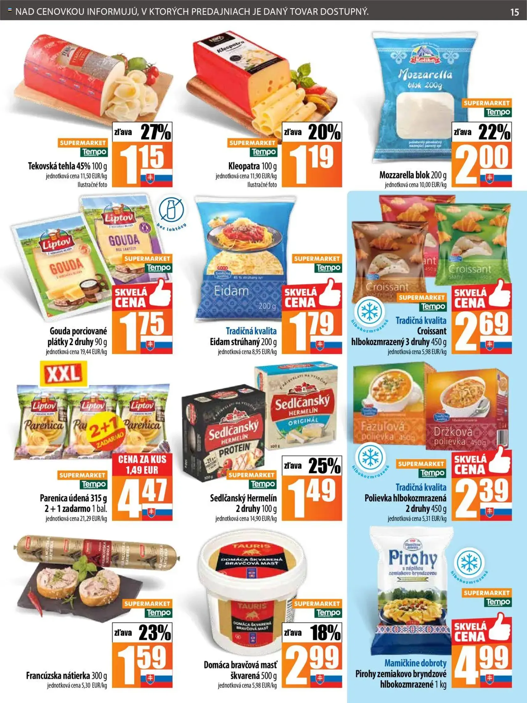 COOP Jednota leták - platný leták od 17.07.2025 strana 15 z 28 COOP Jednota leták - platný leták od 17.07.2025 strana 15 z 28