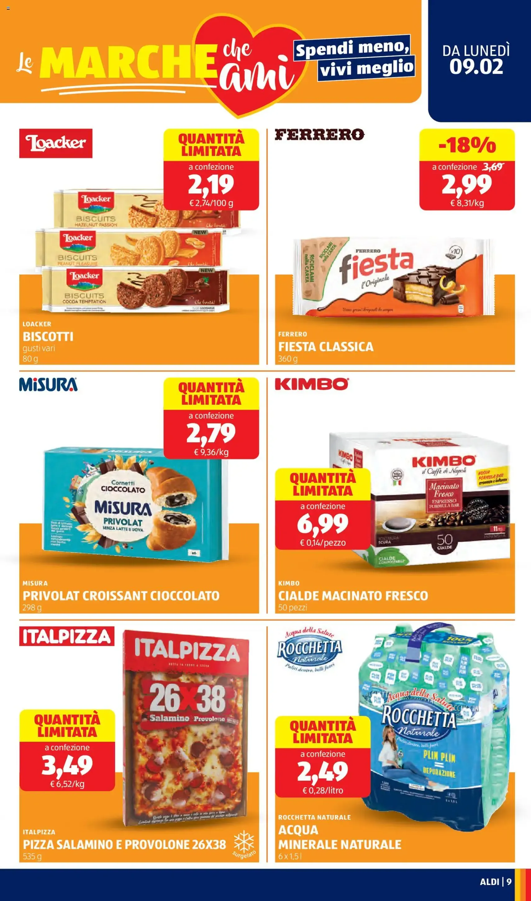 Volantino Aldi - volantino valido dal 09/02/2026 pagina 9 di 32