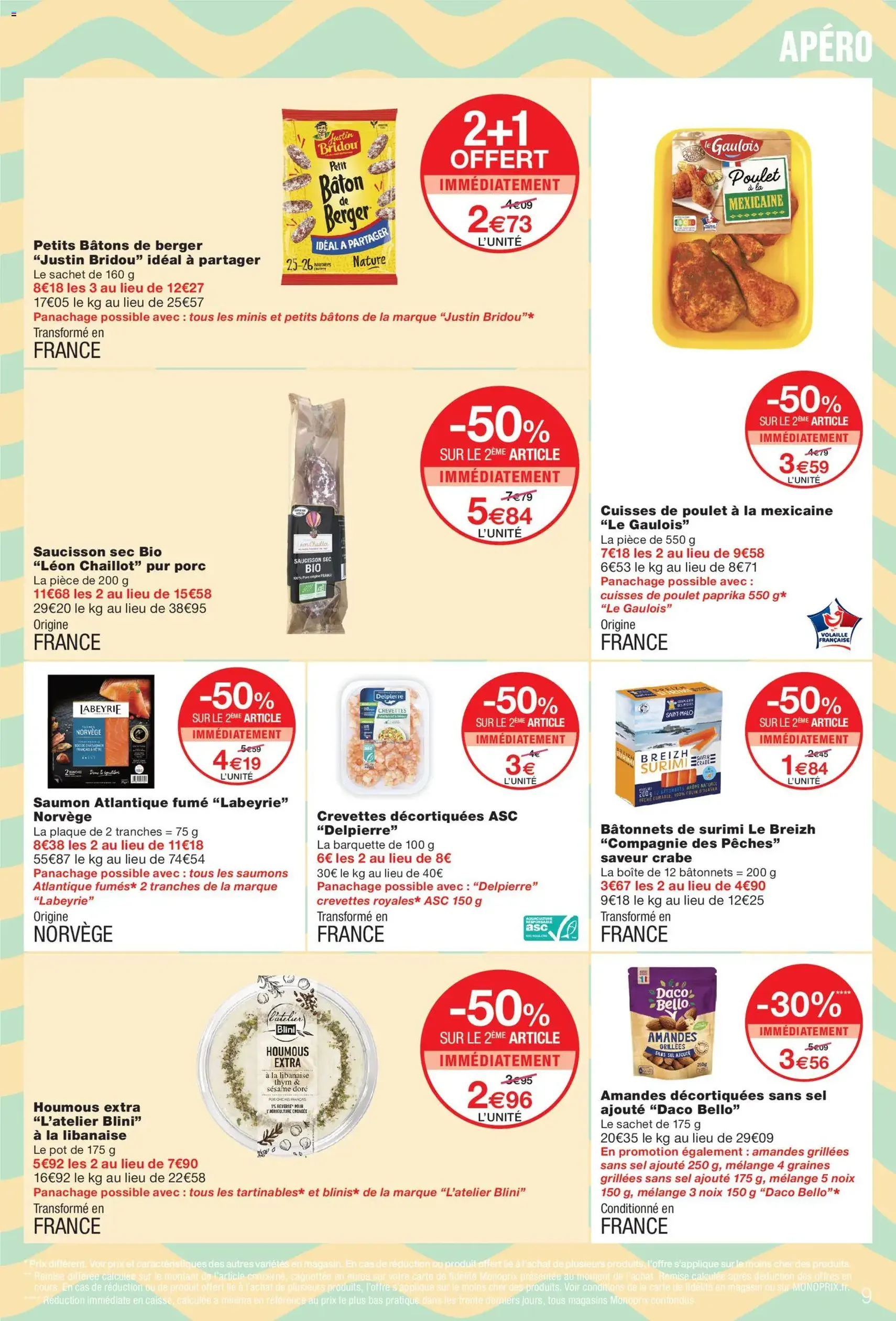 Monoprix catalogue - brochure valable à partir du 30/06/2026, page 9 sur 58