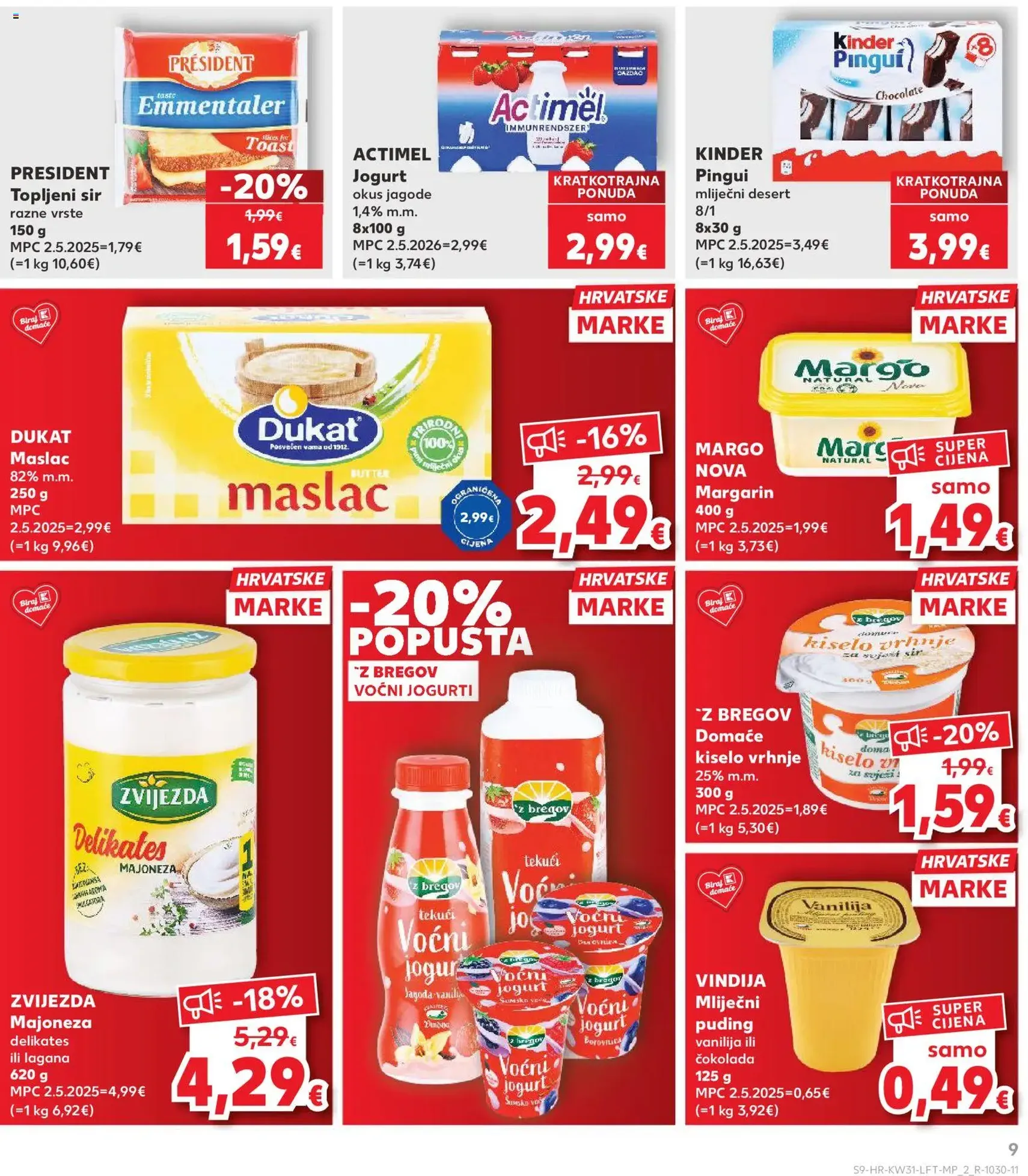 Kaufland HR akciós újság - 2026.07.29. érvényes szórólap 9 oldal 32 oldalból