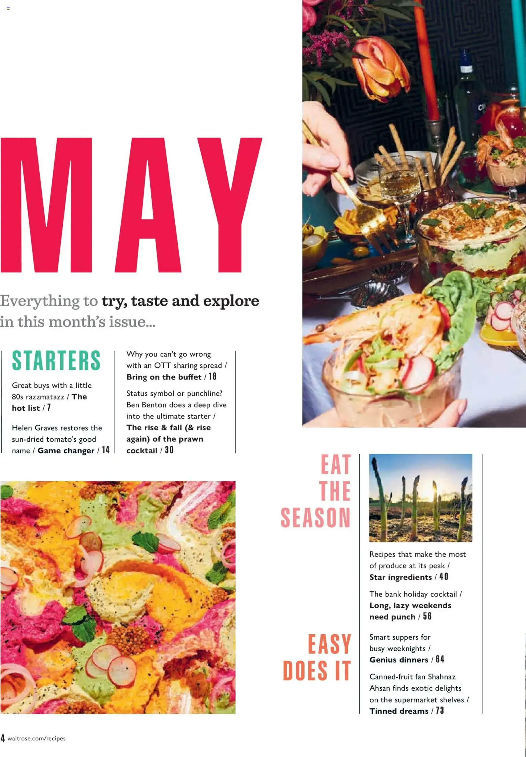 Waitrose - May 2026 - valid flyer from 01/05/2026, page 4 of 112