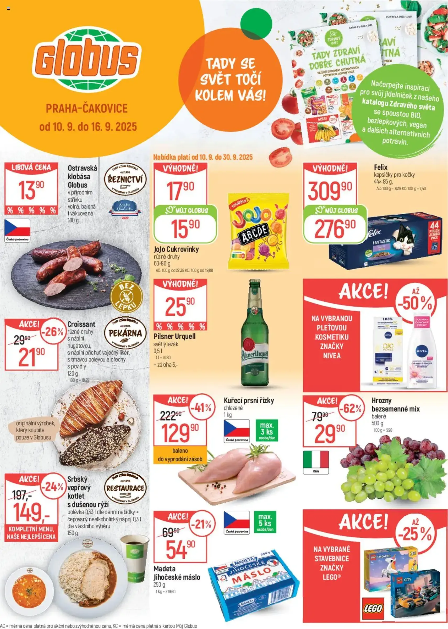 Globus leták - platný leták od 10.09.2025 strana 1 z 37
