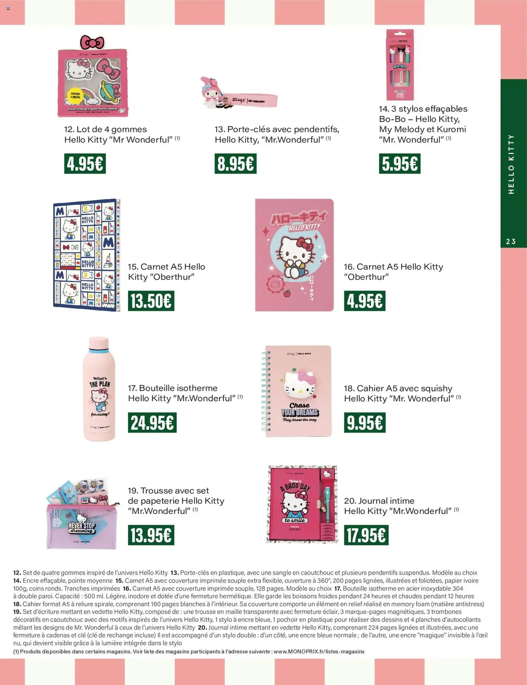 Monoprix - Guide de rentree - brochure valable à partir du 04/08/2026, page 23 sur 42