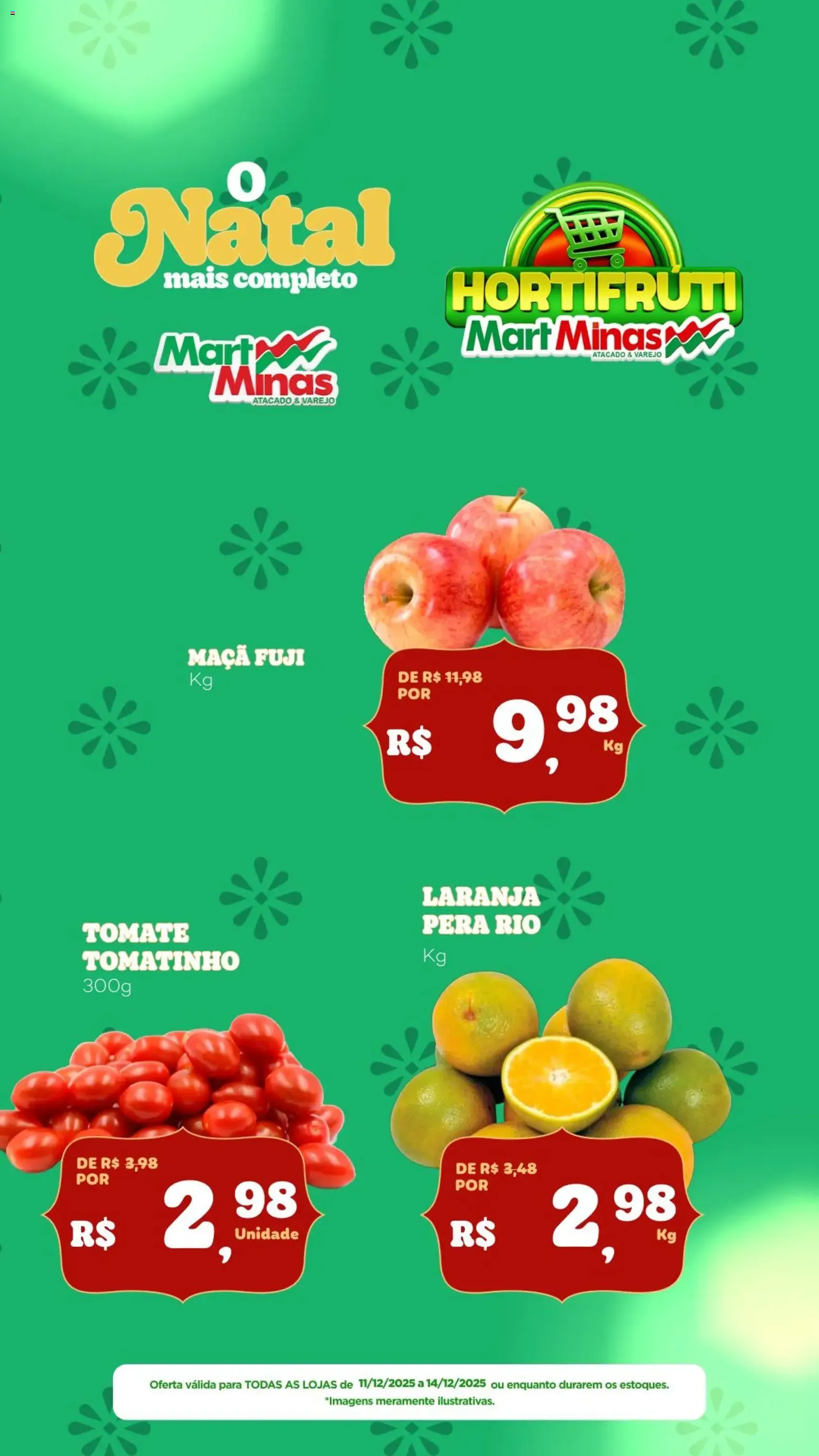Mart Minas - Ofertas Hortifruti - folheto válido a partir de 11/12/2025 página 1 de 1
