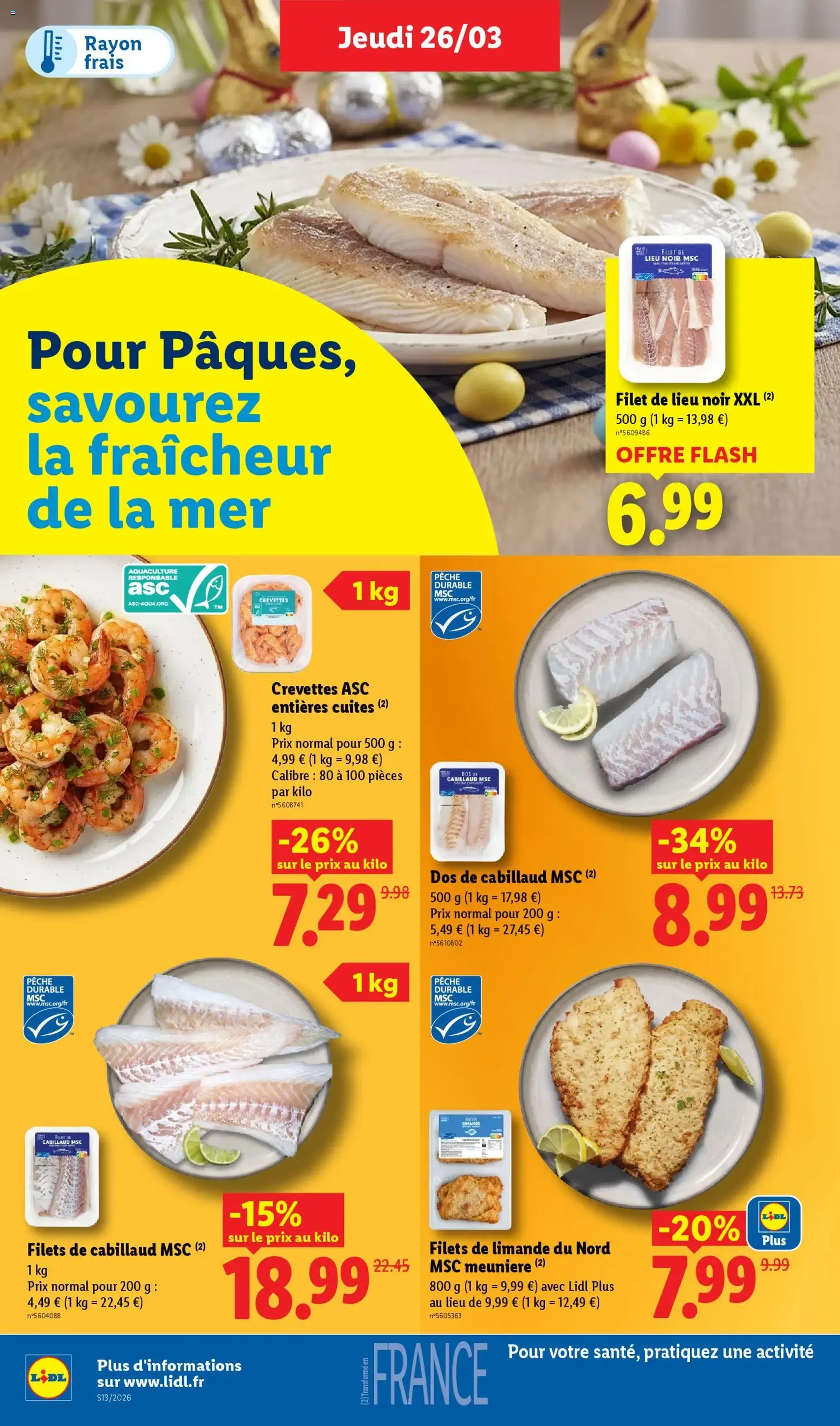 LIDL catalogue semaine 13 - brochure valable à partir du 26/03/2026, page 6 sur 76