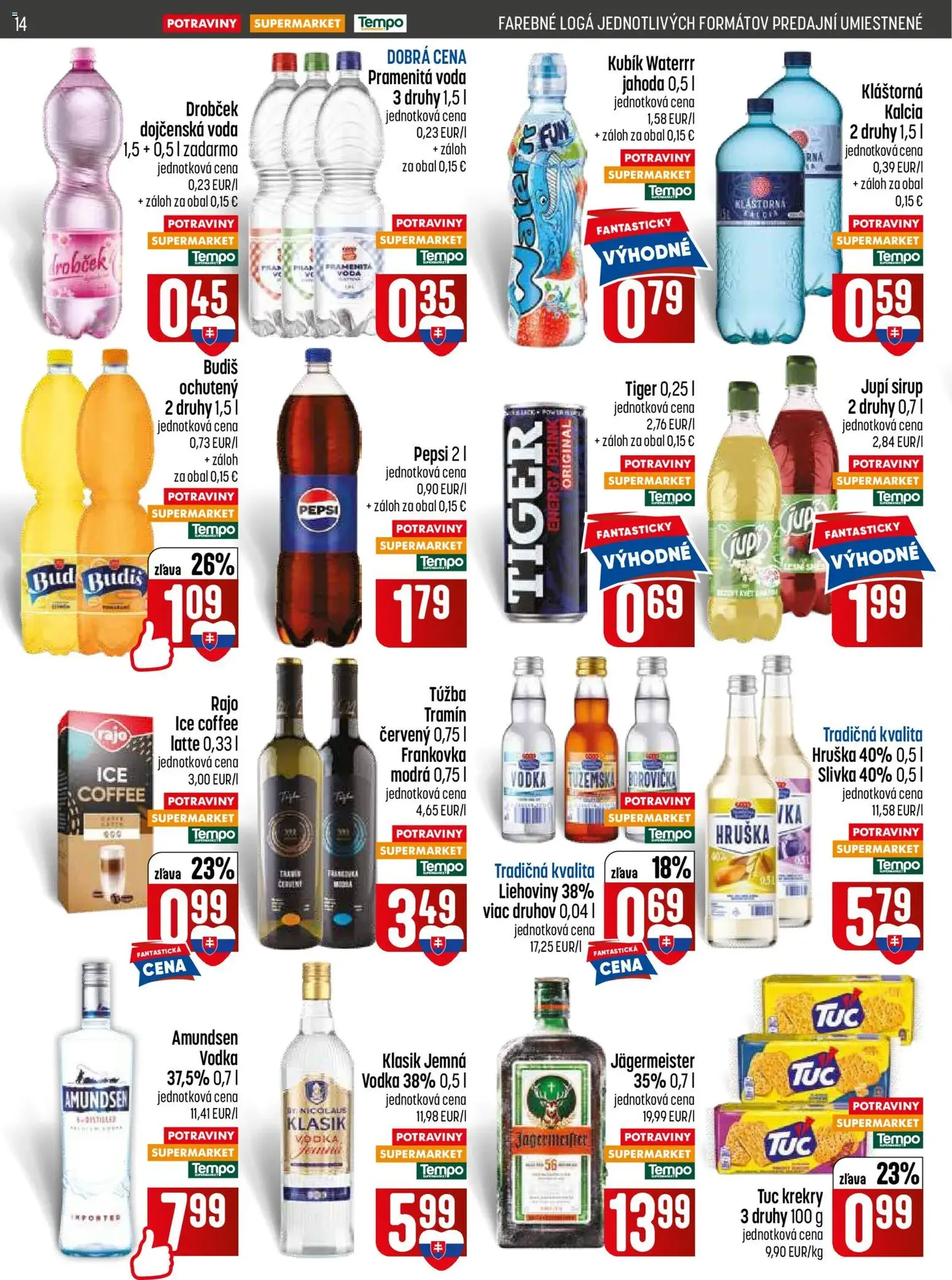 COOP Jednota leták - platný leták od 11.06.2026 strana 14 z 32