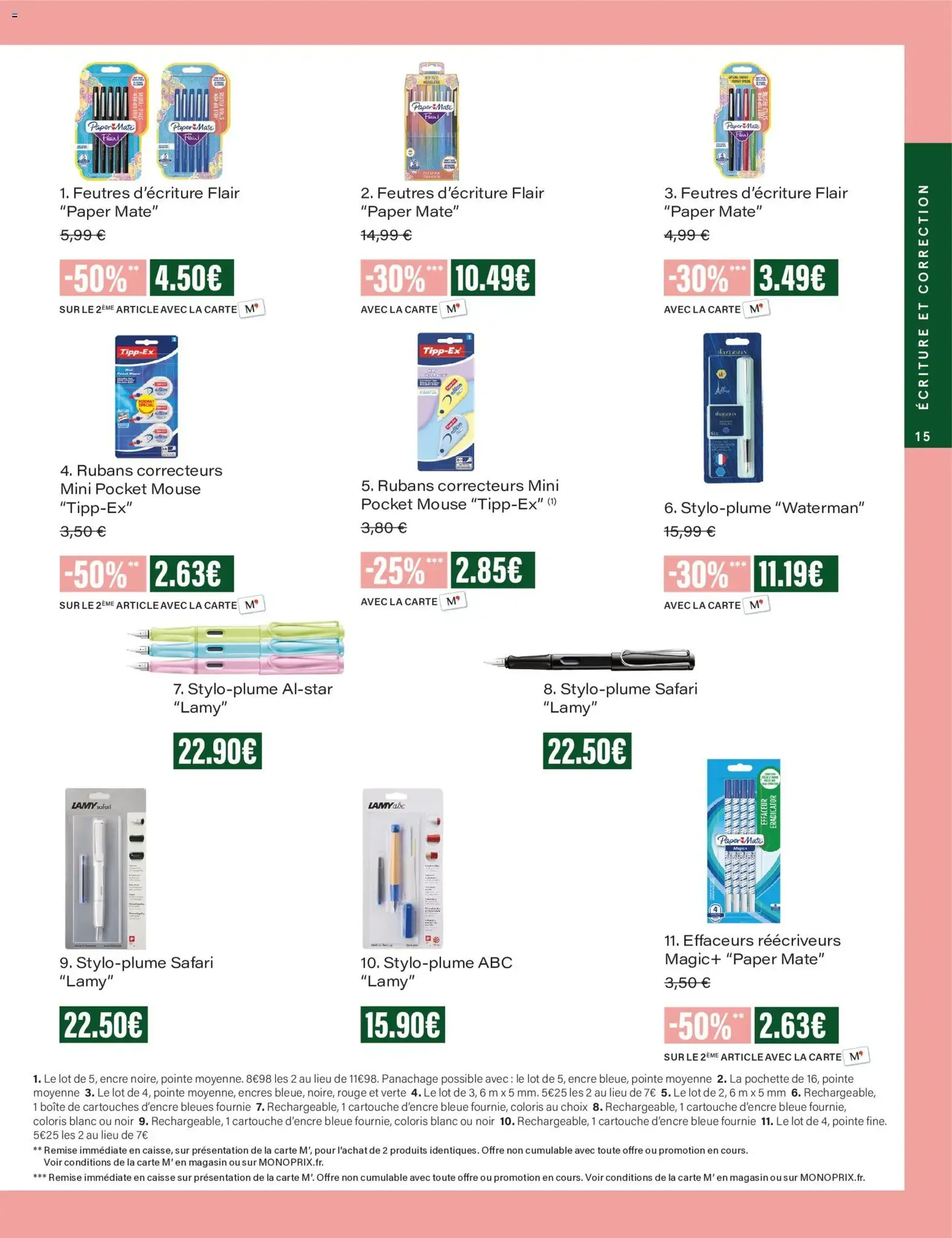 Monoprix - Guide de rentree - brochure valable à partir du 04/08/2026, page 15 sur 42