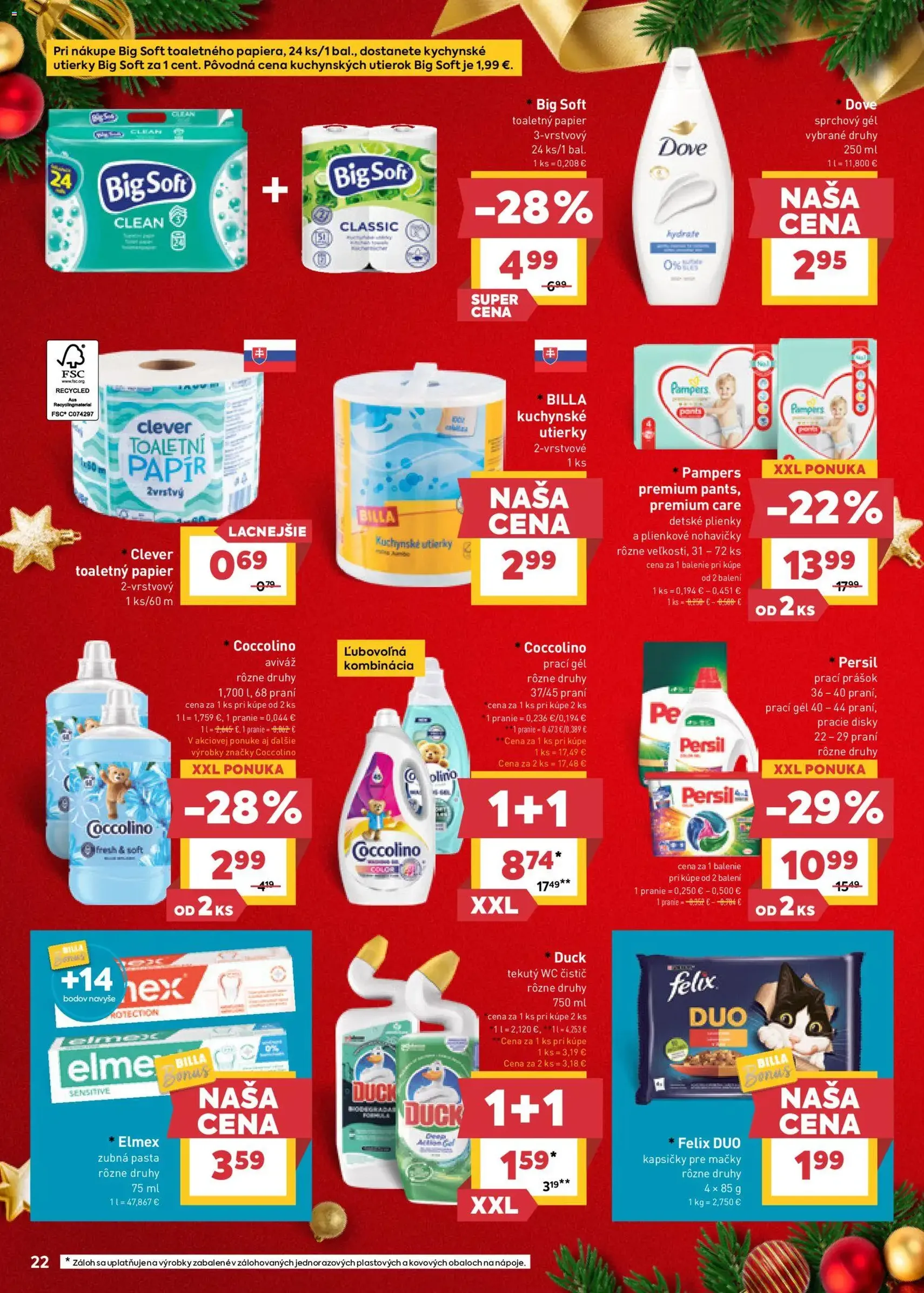 Billa leták - platný leták od 03.12.2025 strana 22 z 24
