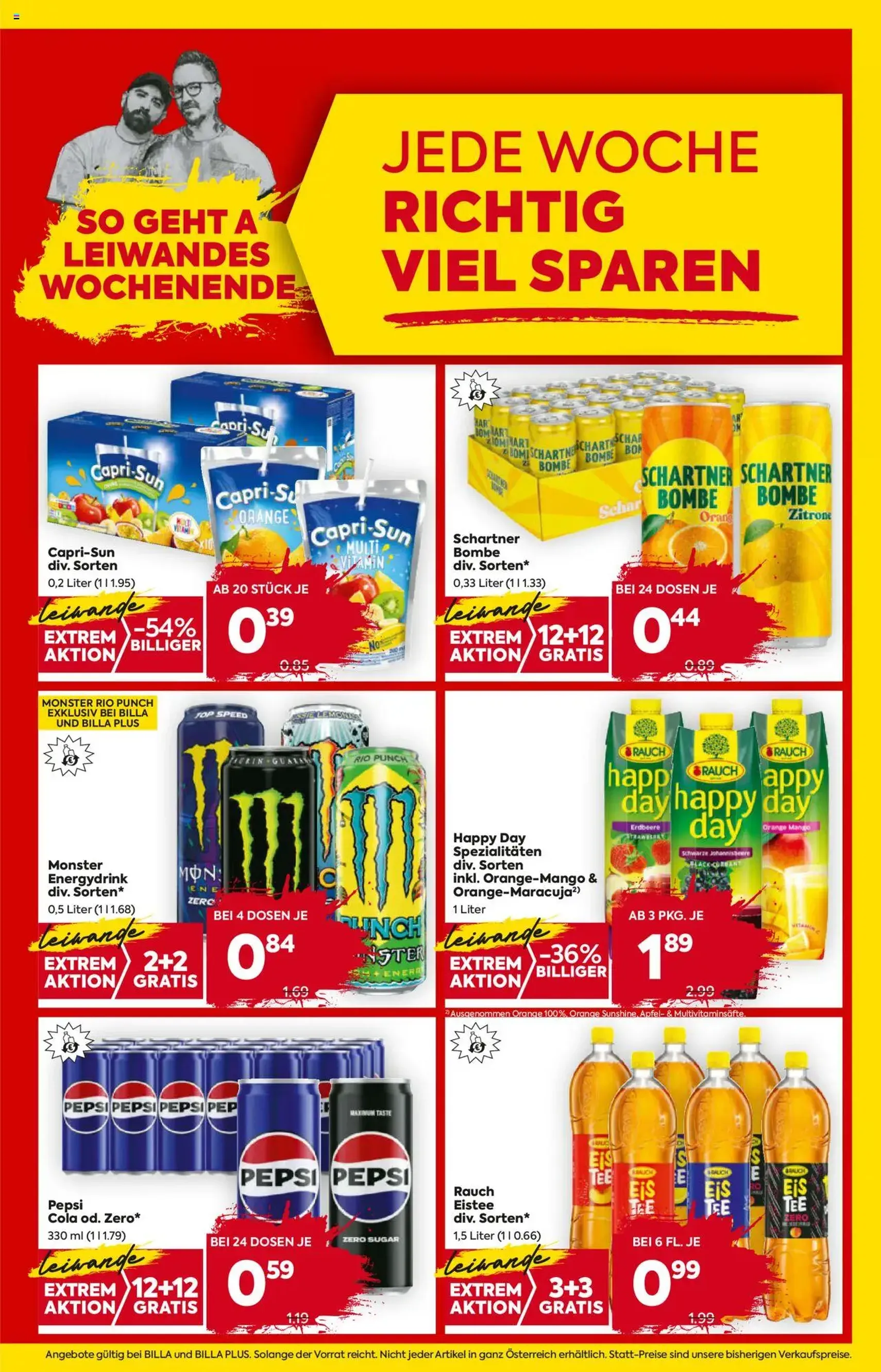 Billa Flugblatt - Gültiger Prospekt ab 18.09.2025, Seite 3 von insgesamt 20 Billa Flugblatt - Gültiger Prospekt ab 18.09.2025, Seite 3 von insgesamt 20