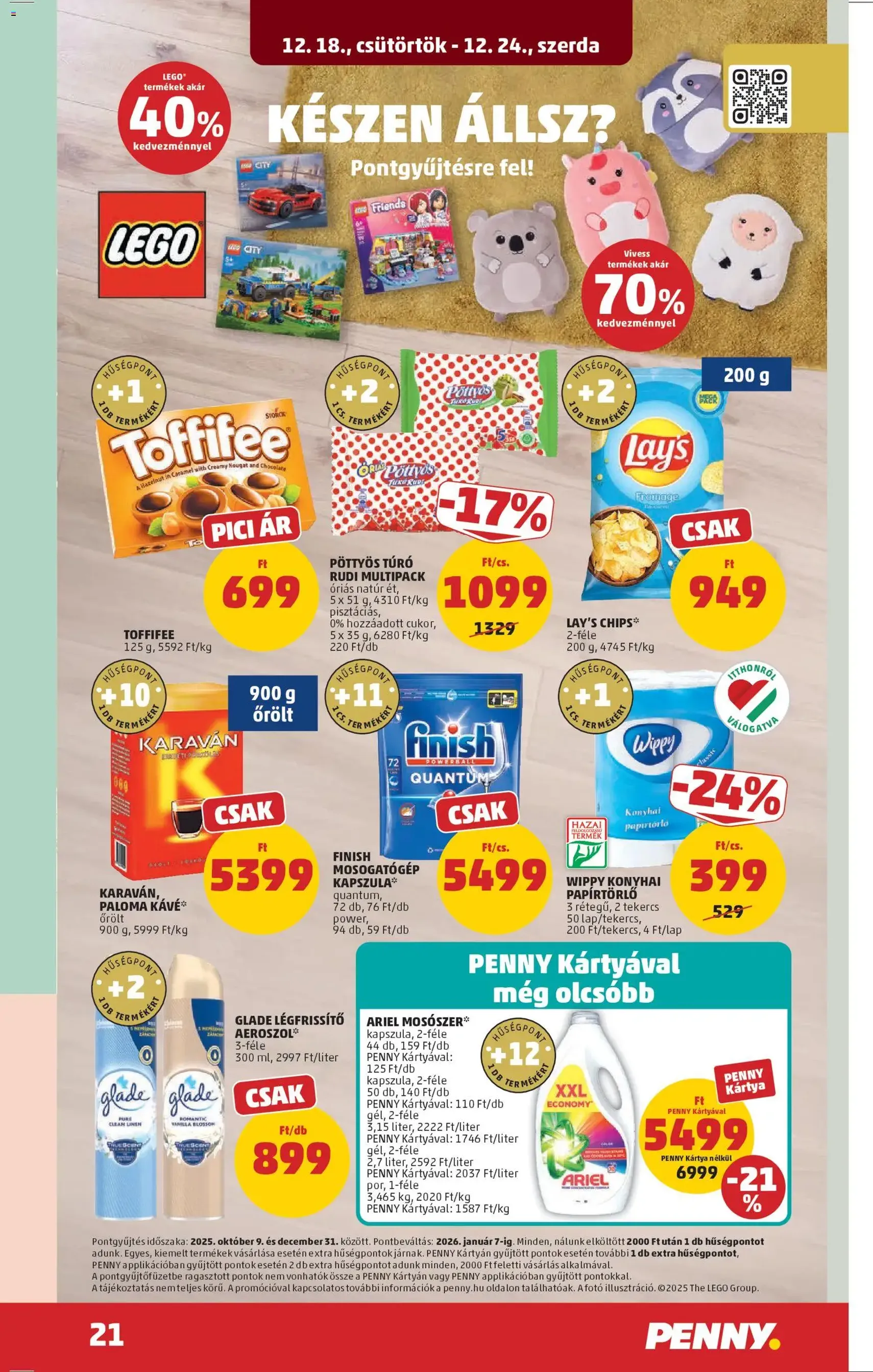 PENNY Akciós újság - 2025.12.18. érvényes szórólap 25 oldal 47 oldalból