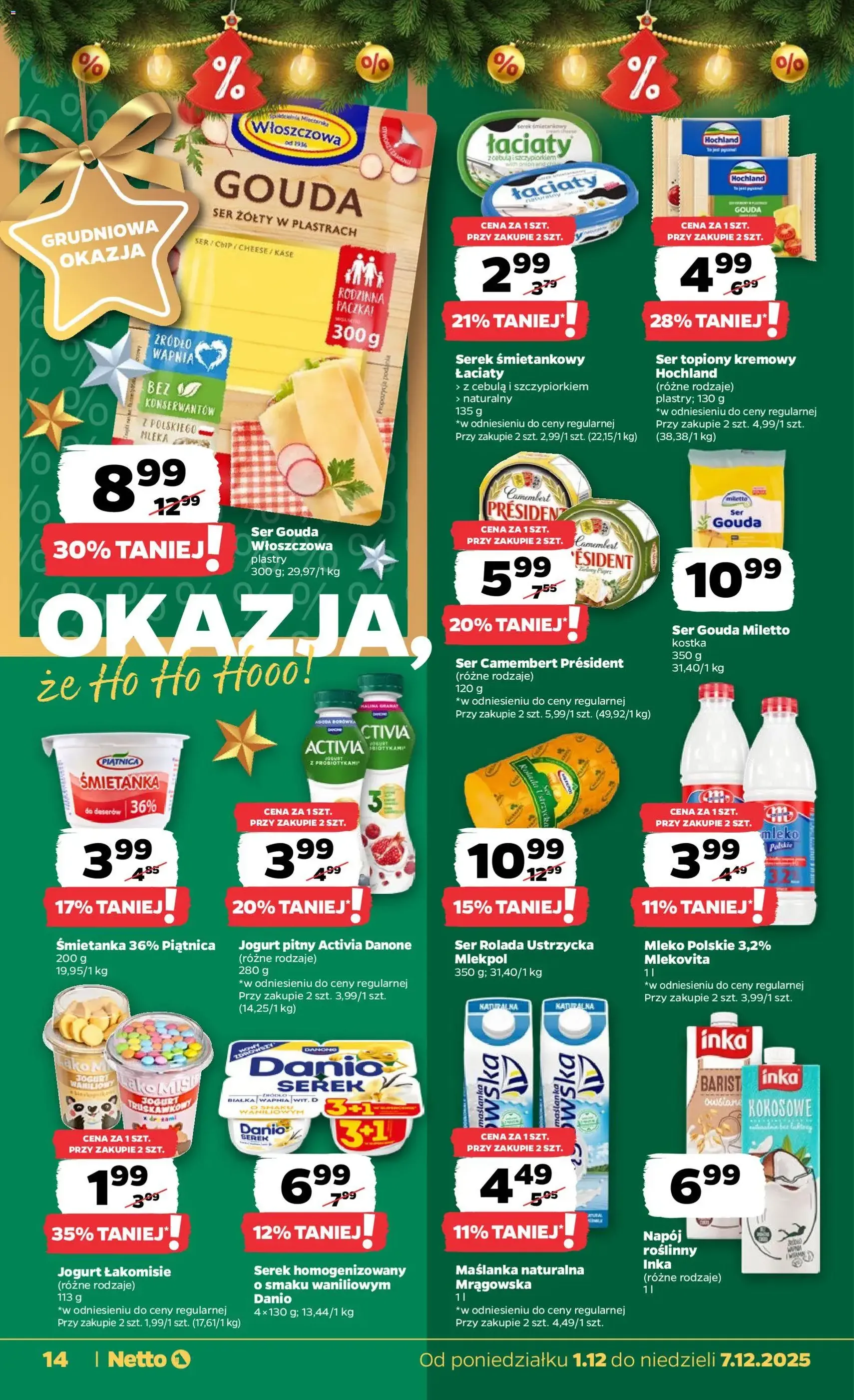 Netto gazetka - Spożywcza - ważny gazetka od 01.12.2025 strona 14 z 36