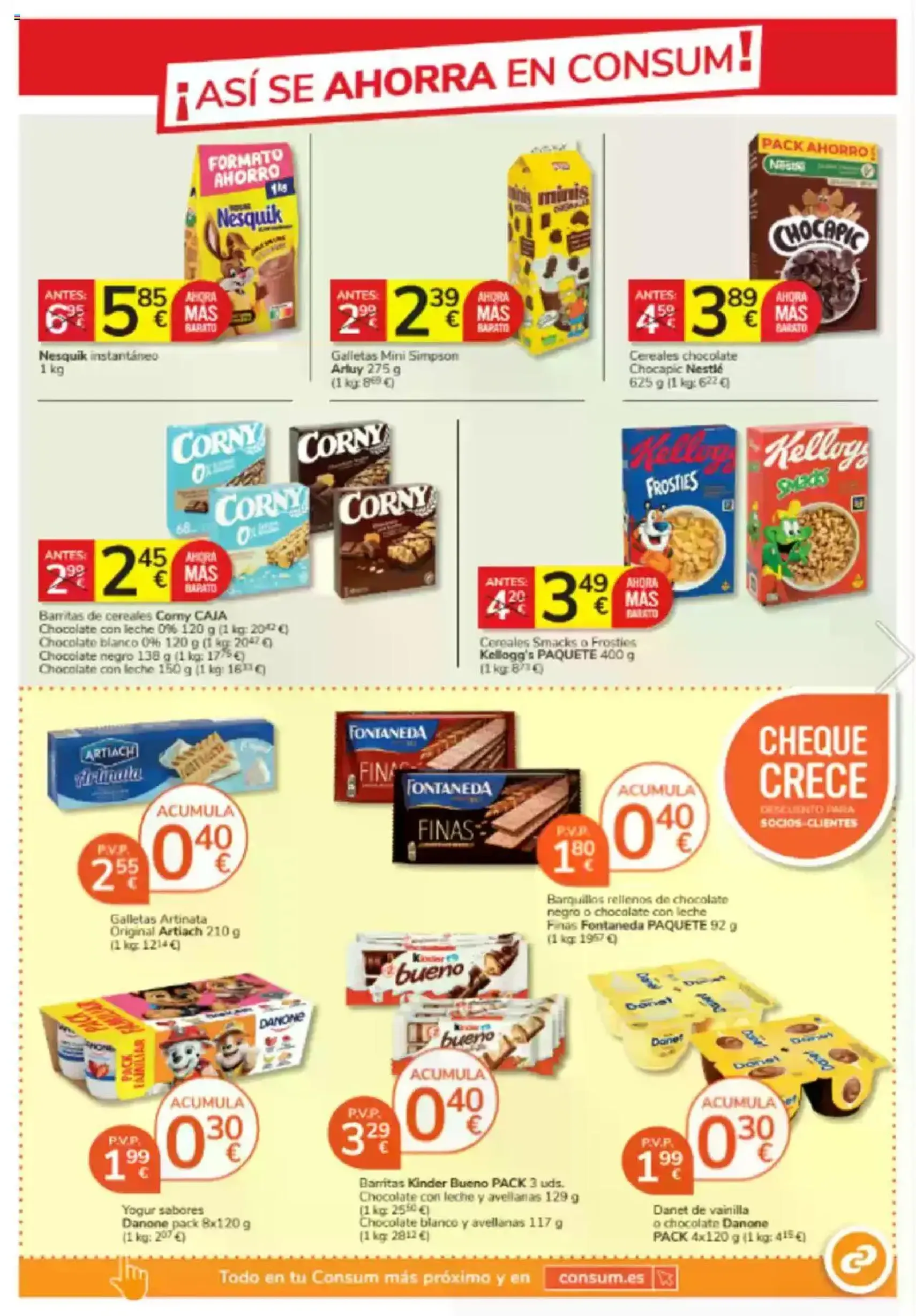 Consum folleto - folleto válido desde 26/06/2025 página 5 de 24 Consum folleto - folleto válido desde 26/06/2025 página 5 de 24