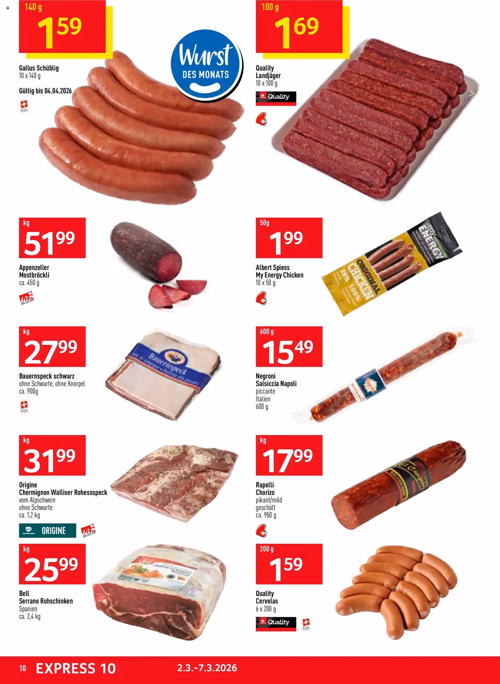 Prodega Aktionen - Gültiger Prospekt ab 02.03.2026, Seite 10 von insgesamt 36