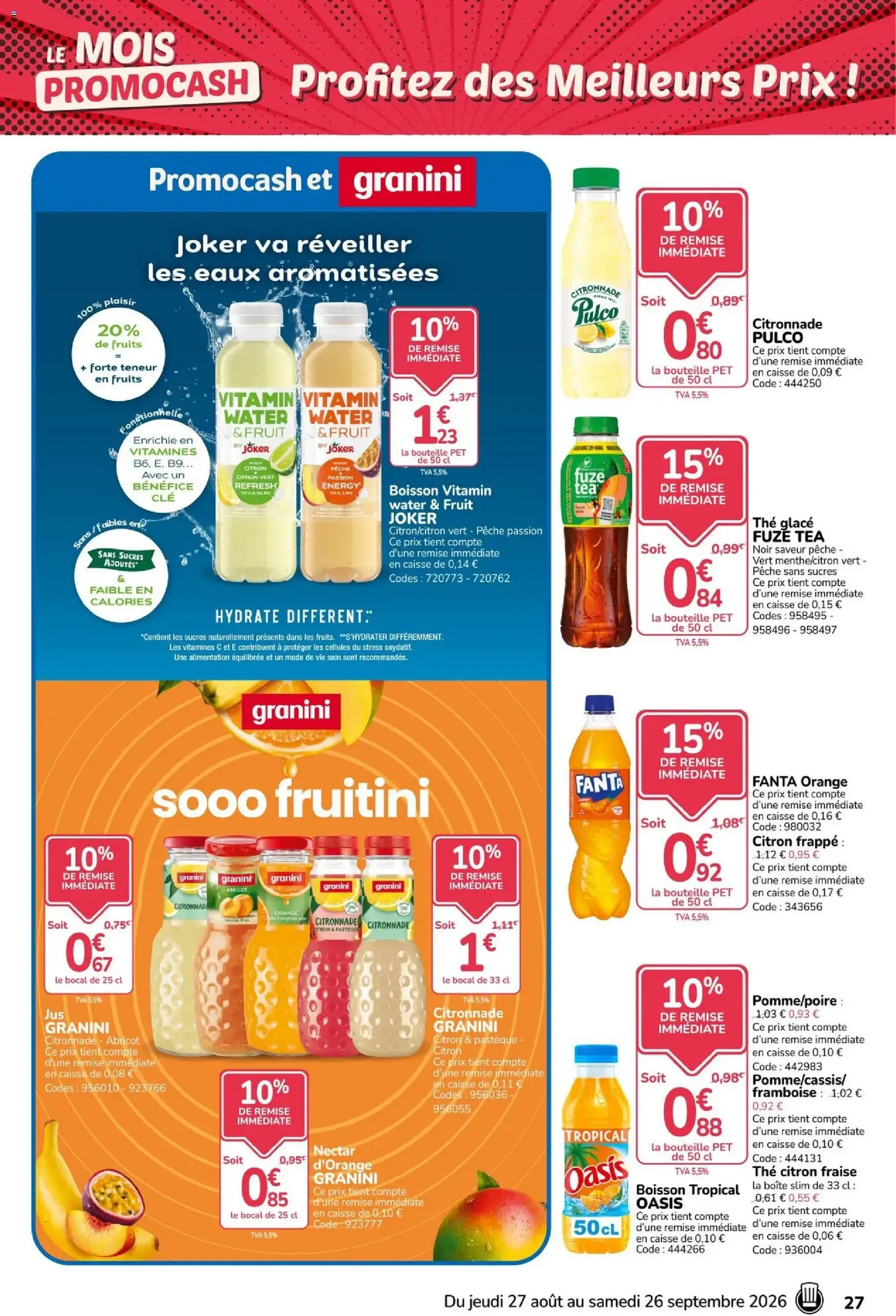 Promocash catalogue - brochure valable à partir du 27/08/2026, page 27 sur 44