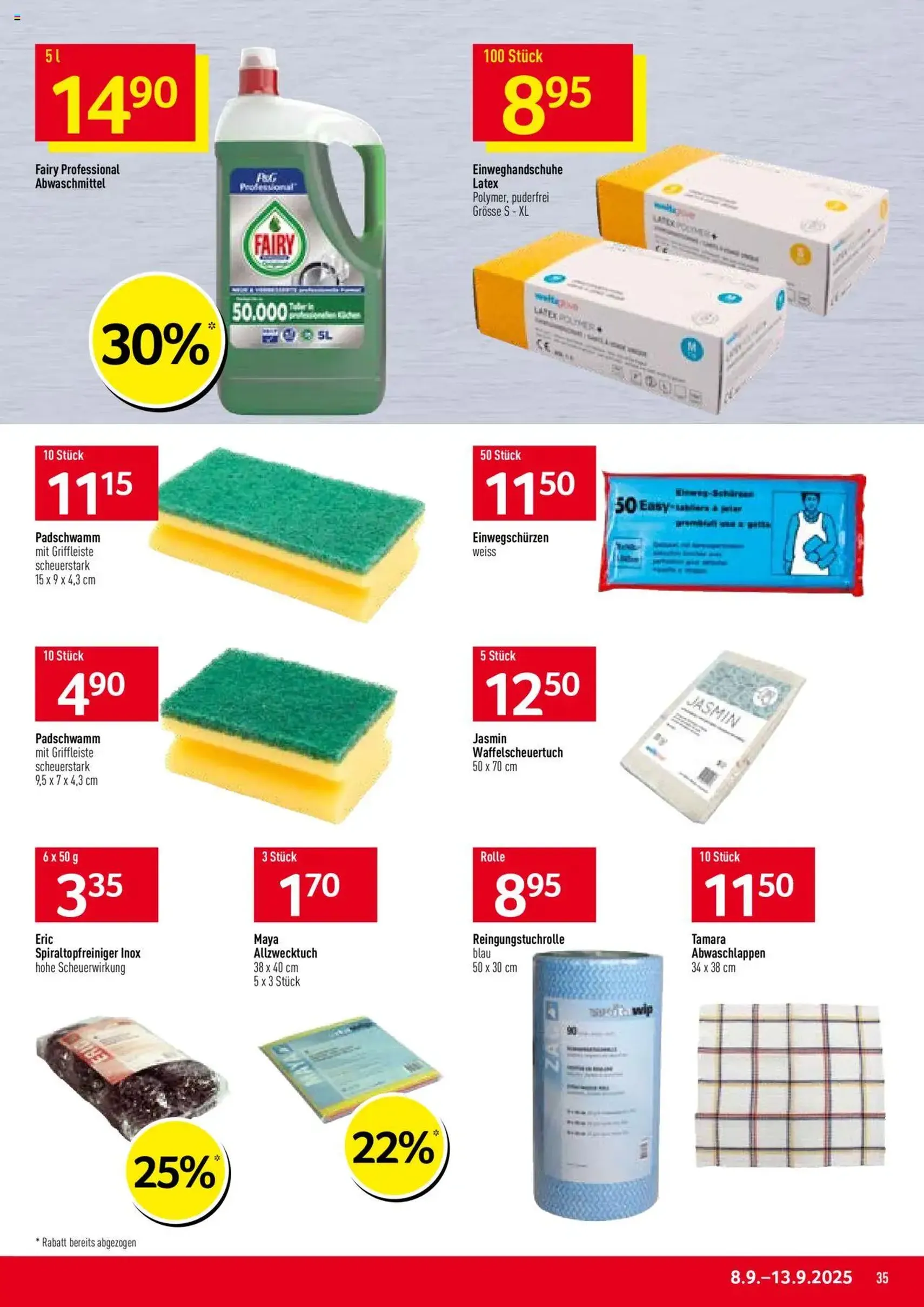 Prodega Aktionen - Gültiger Prospekt ab 08.09.2025, Seite 35 von insgesamt 44 Prodega Aktionen - Gültiger Prospekt ab 08.09.2025, Seite 35 von insgesamt 44
