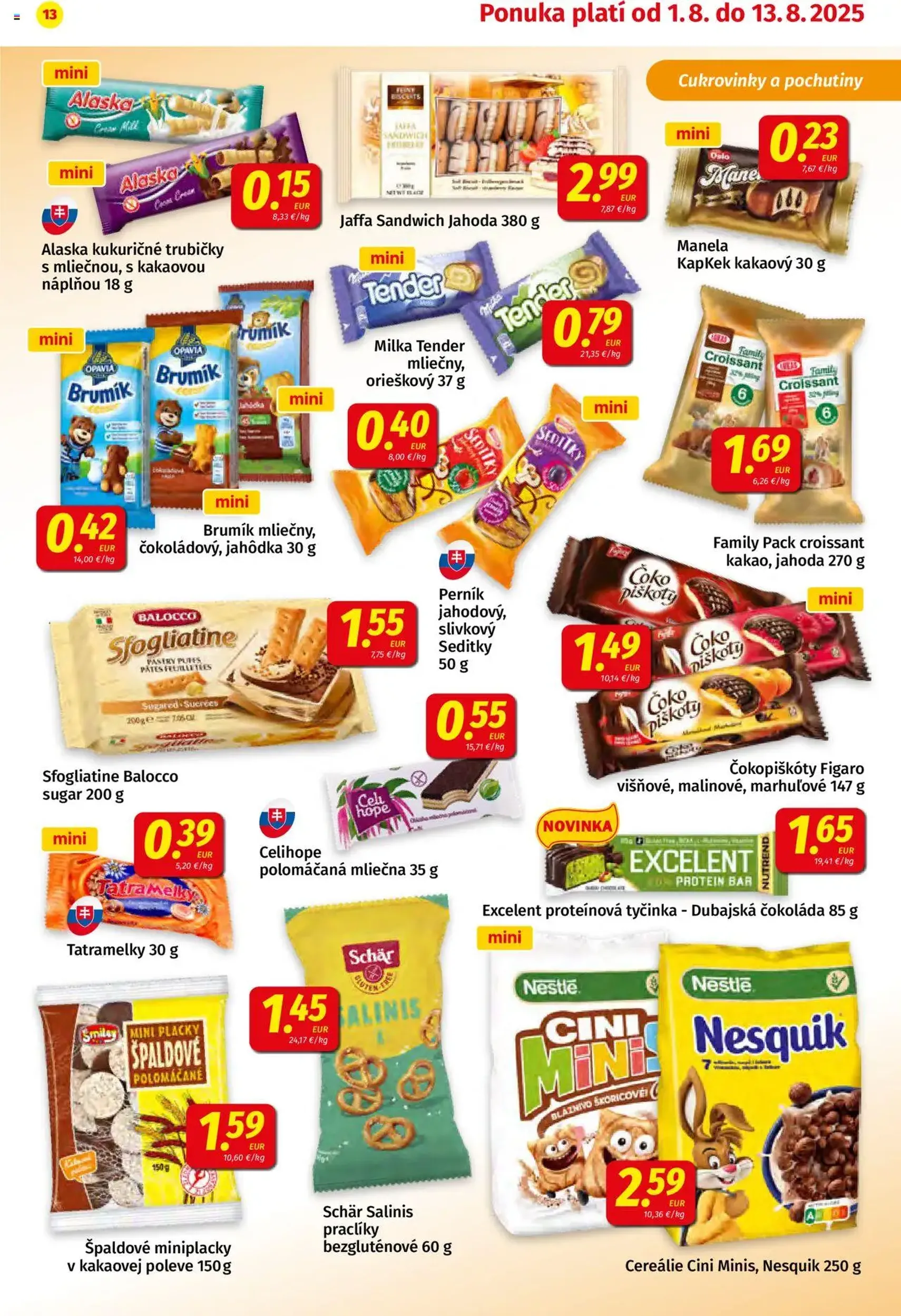 Koruna leták - platný leták od 01.08.2025 strana 13 z 24 Koruna leták - platný leták od 01.08.2025 strana 13 z 24